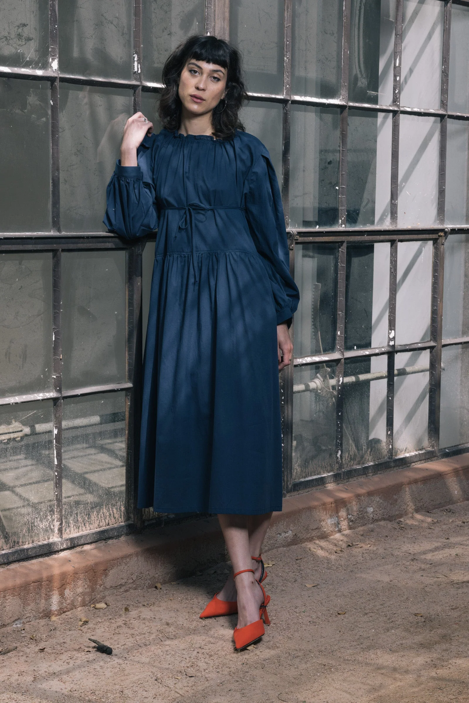 Moonrise Dress - Navy - Image 7