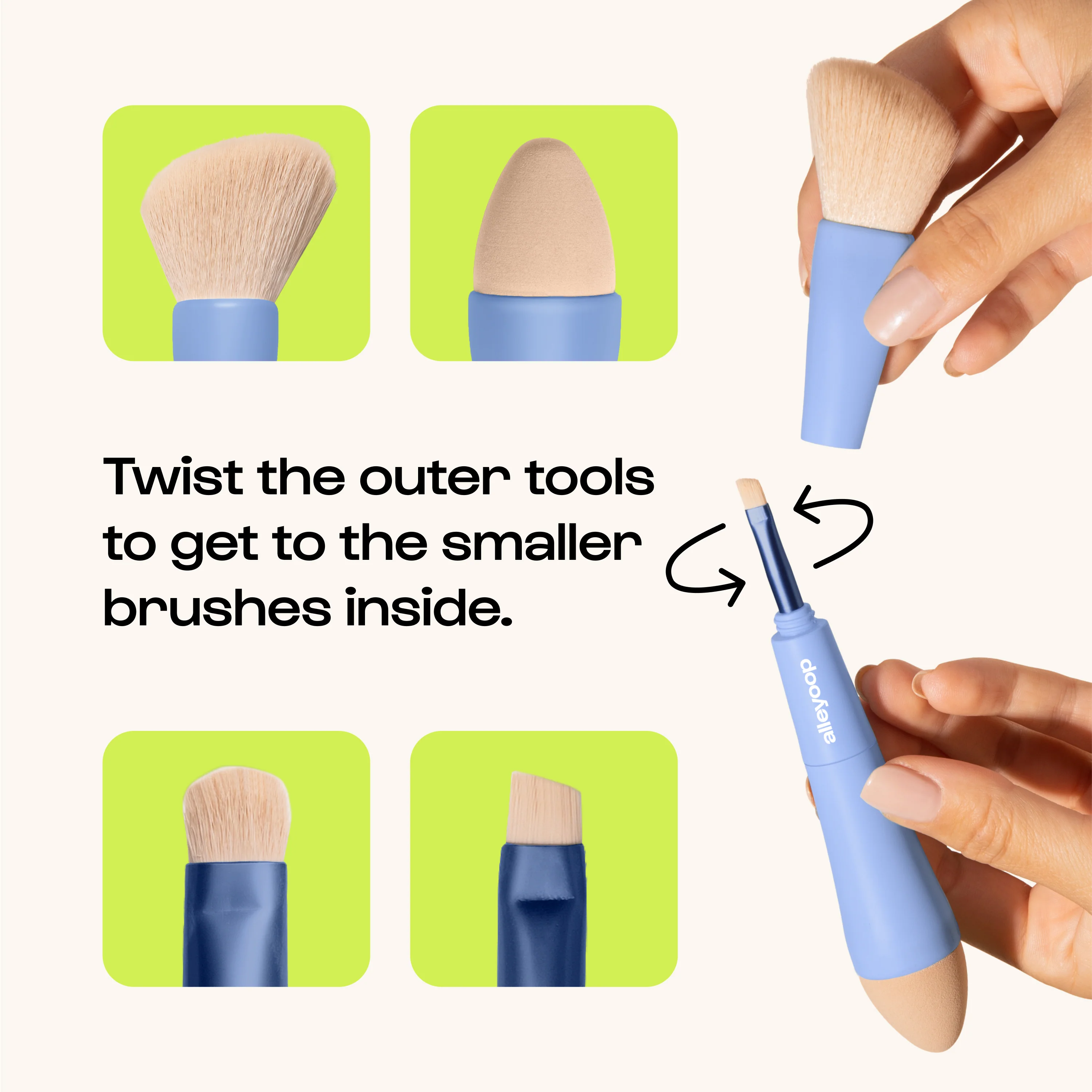 Multi-Tasker Makeup Brush - Image 5