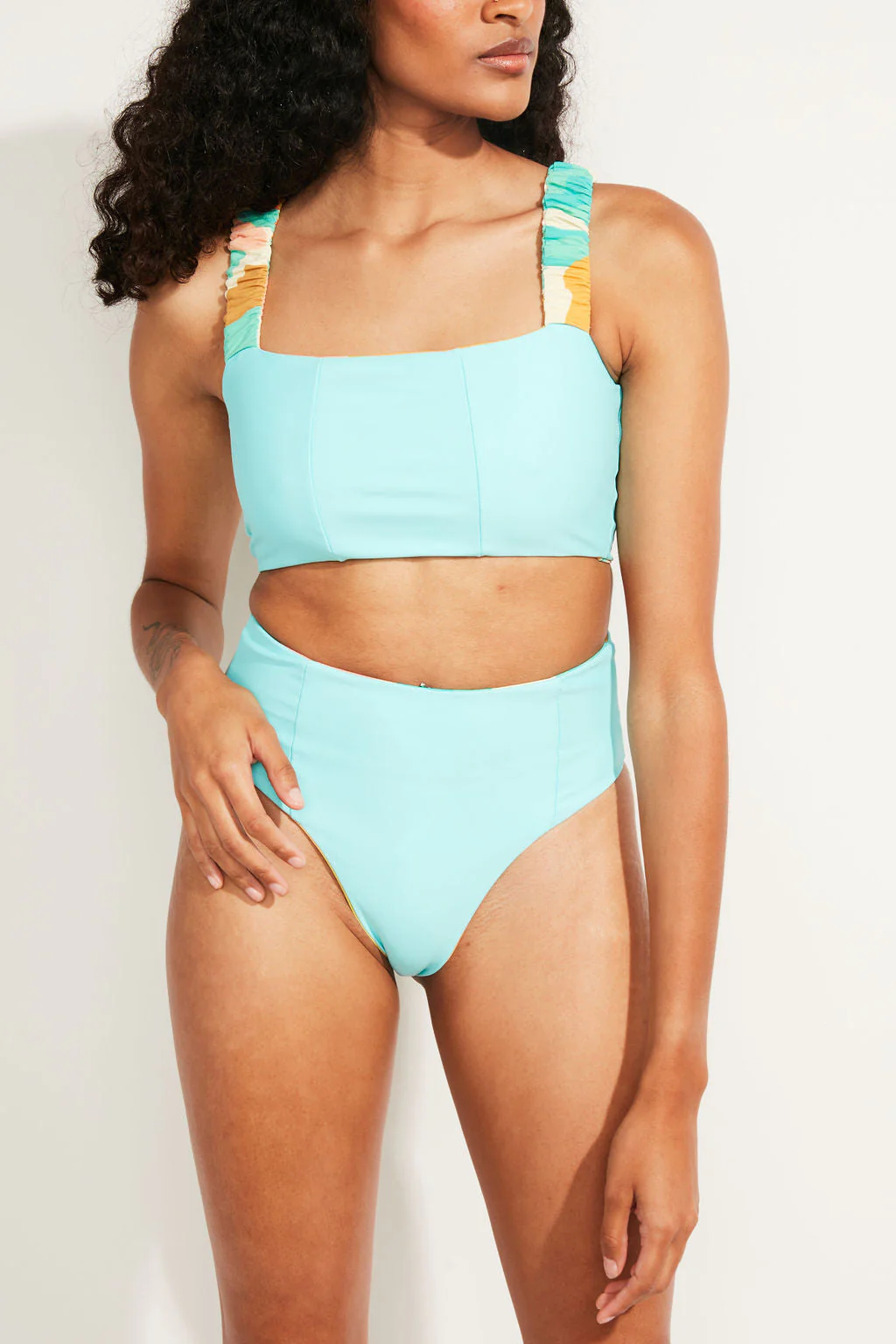 Current Swim Bottom II - Guava Duff - Image 6