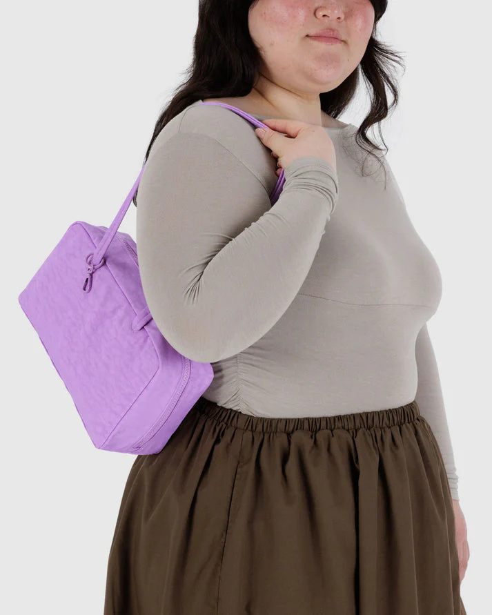Nylon Bowler Bag - Rose - Image 2