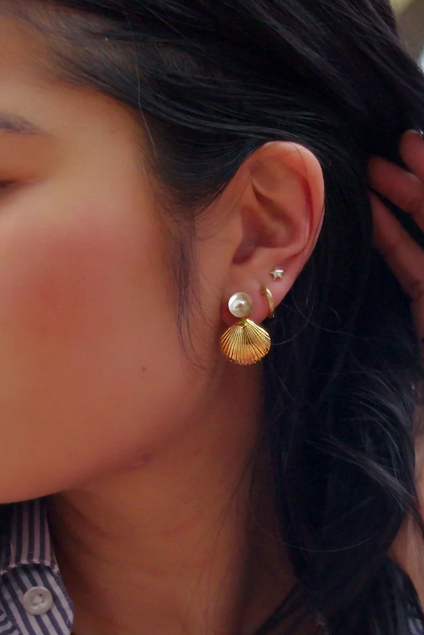 Oasis Studs - Mother of Pearl - Image 3