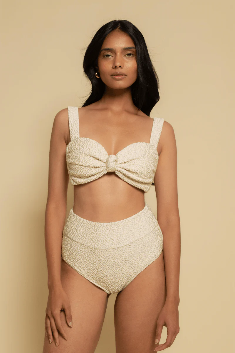Oat Texture Hayden Bikini Top