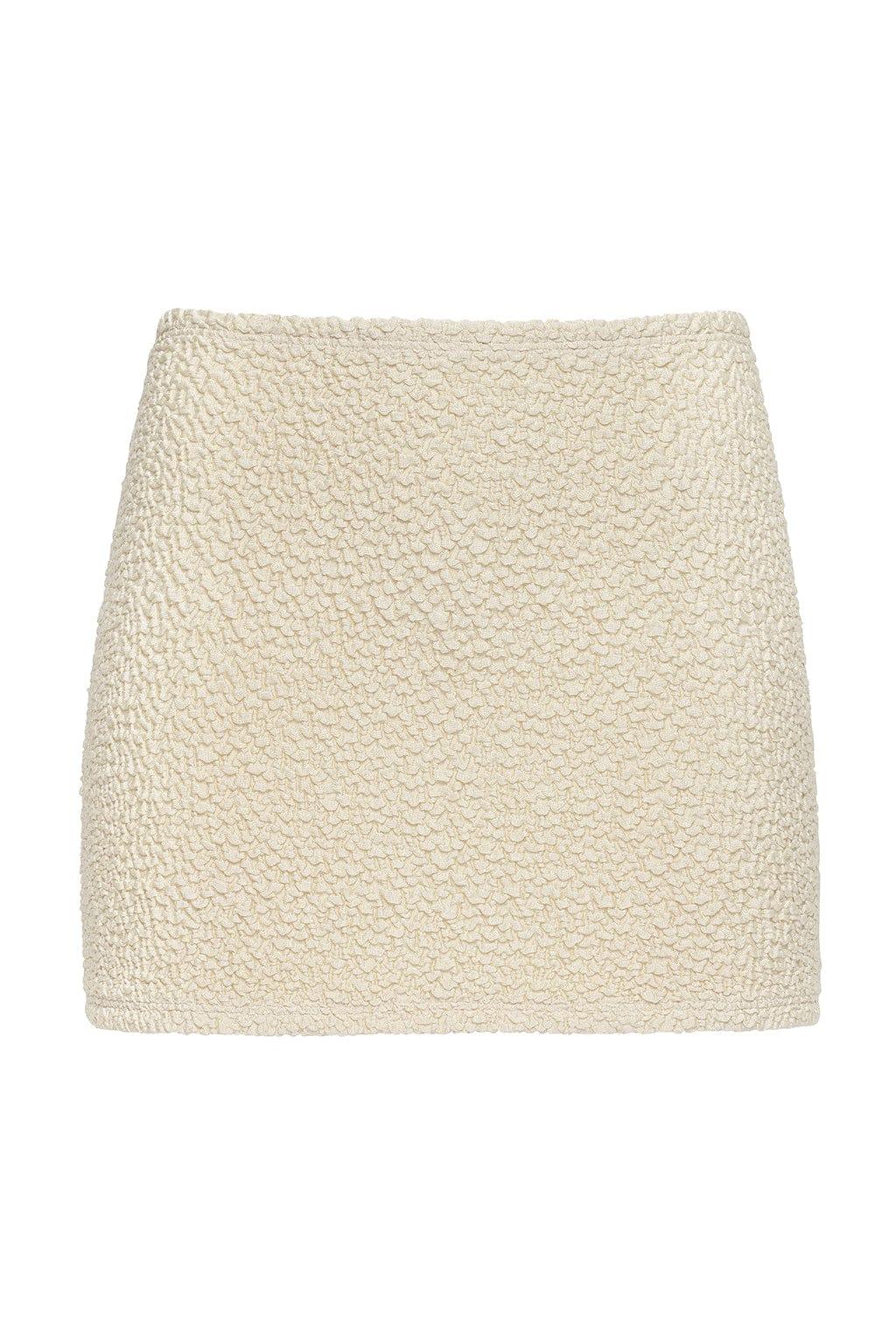 Oat Texture Micro Skirt - Image 2