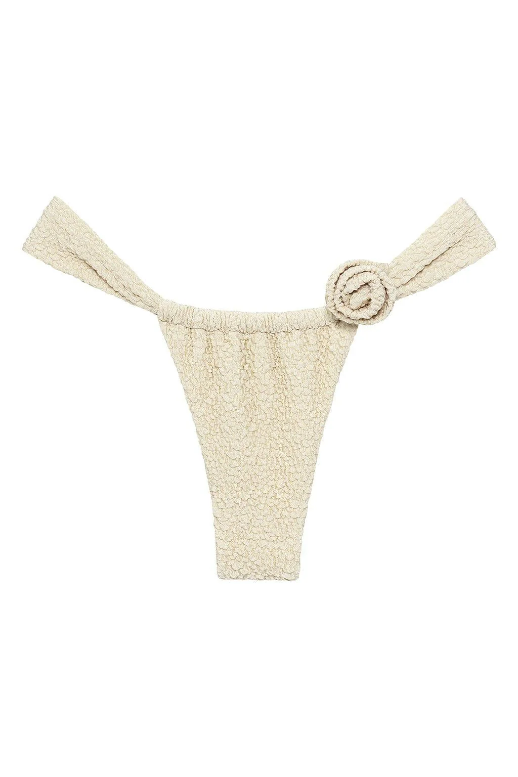 Oat Texture Sandra Bikini Bottom - Image 4