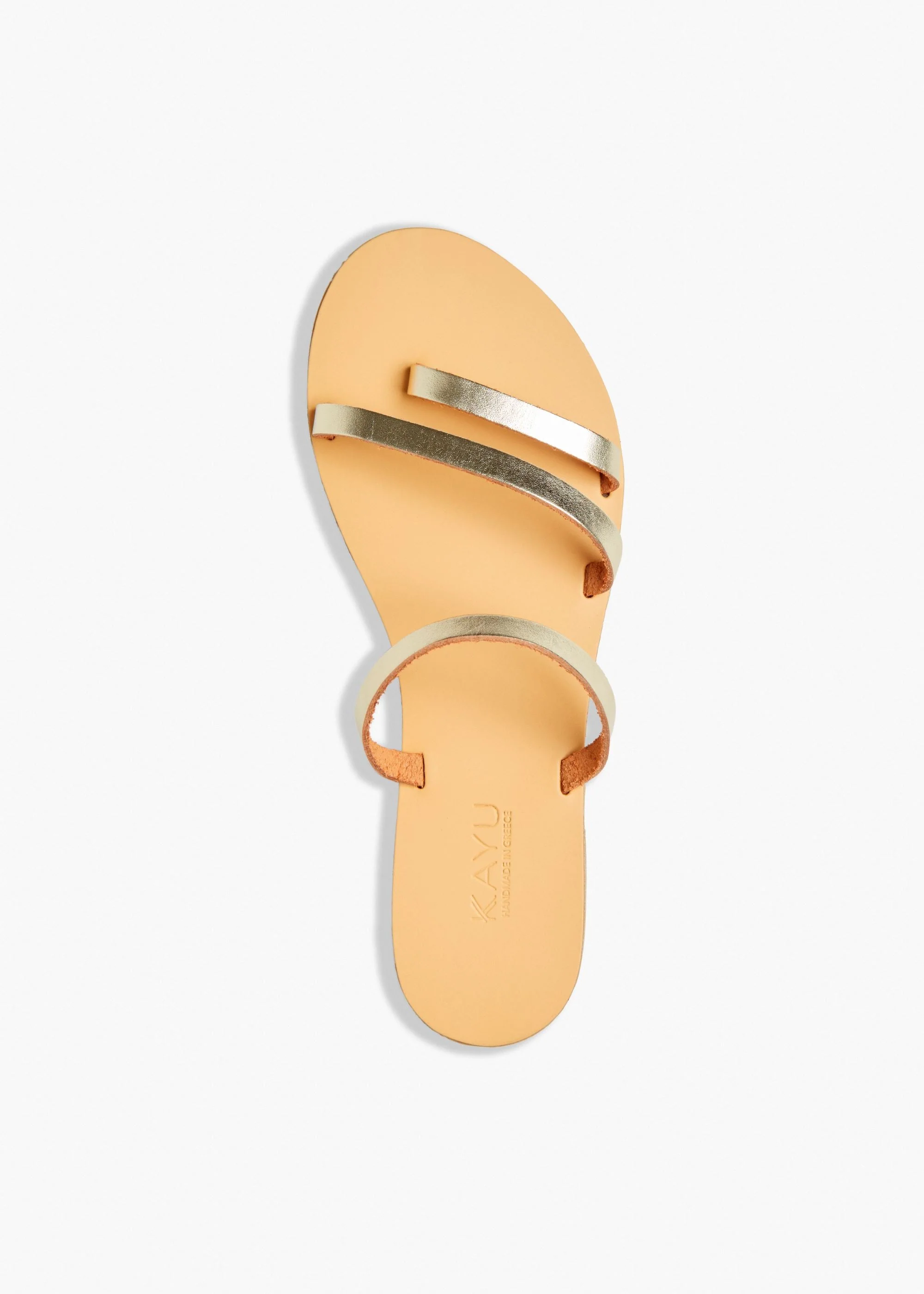 Olympia Vegetable Tanned Leather Sandal - Image 2