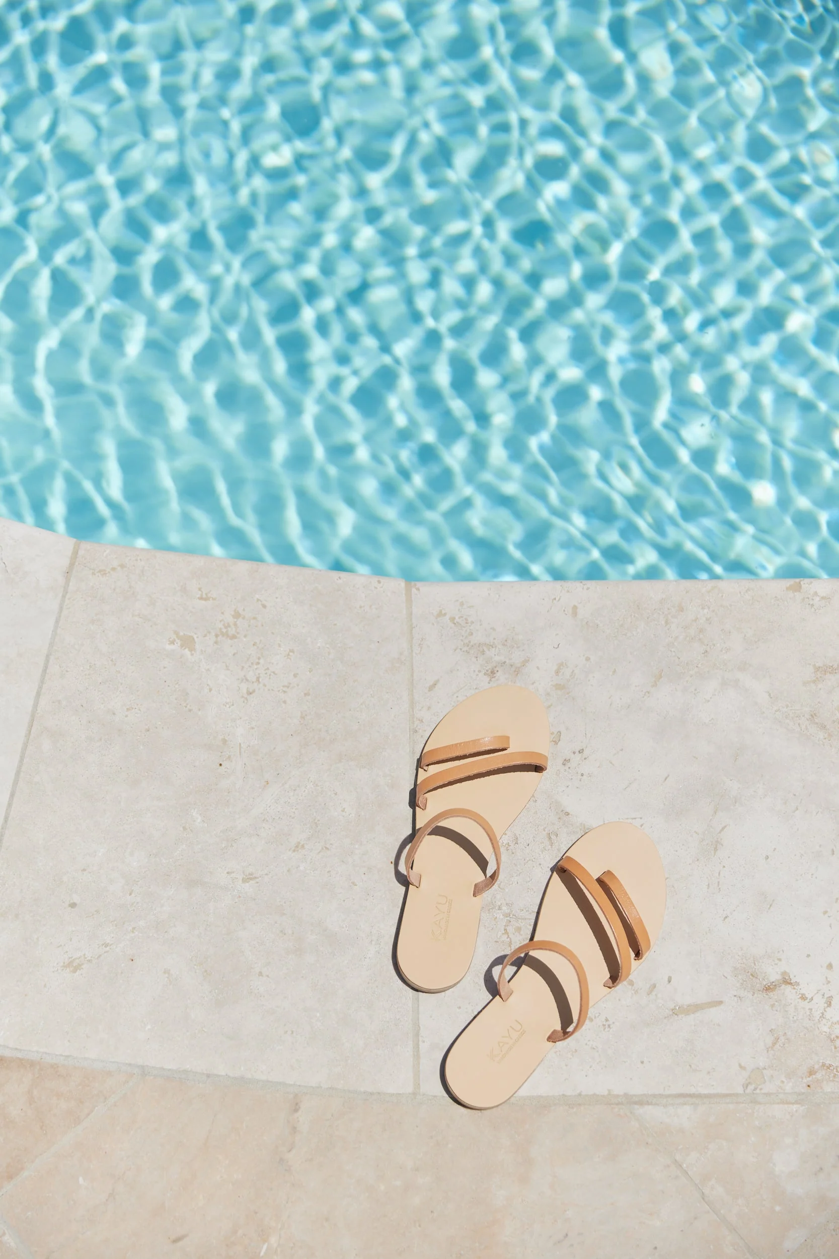 Olympia Vegetable Tanned Leather Sandal - Image 3