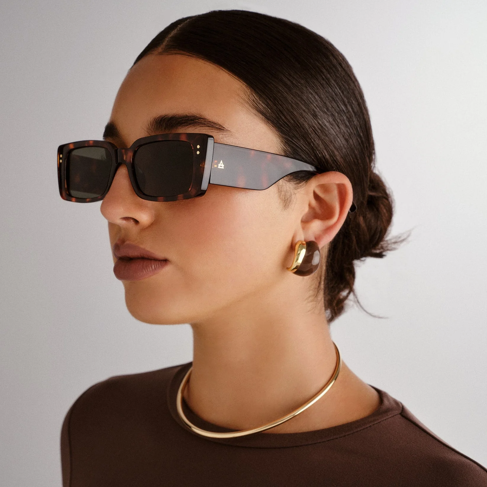 Orion Sunglasses - Dark Tort - Image 2