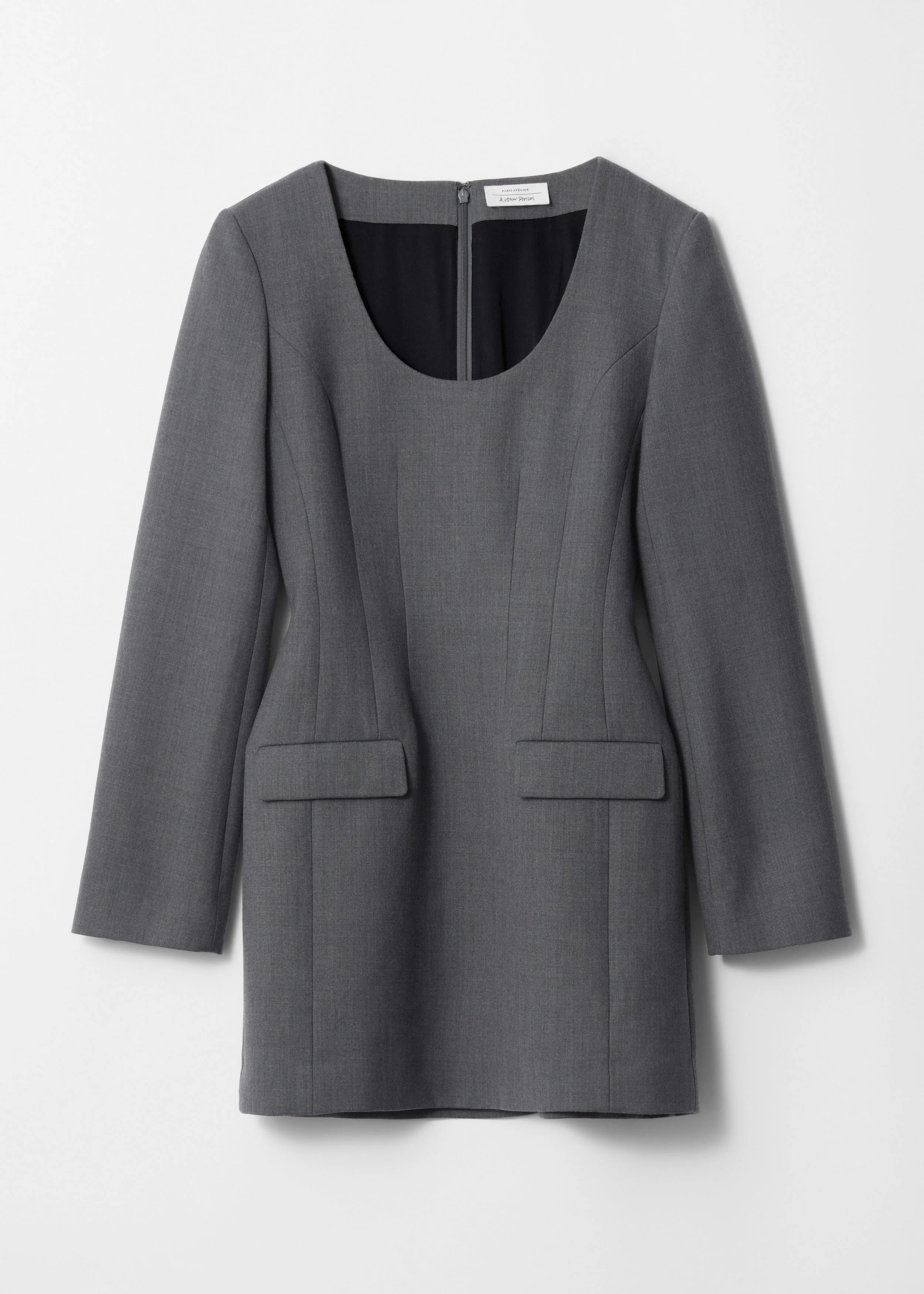 Addy Dress - Grey - Image 3