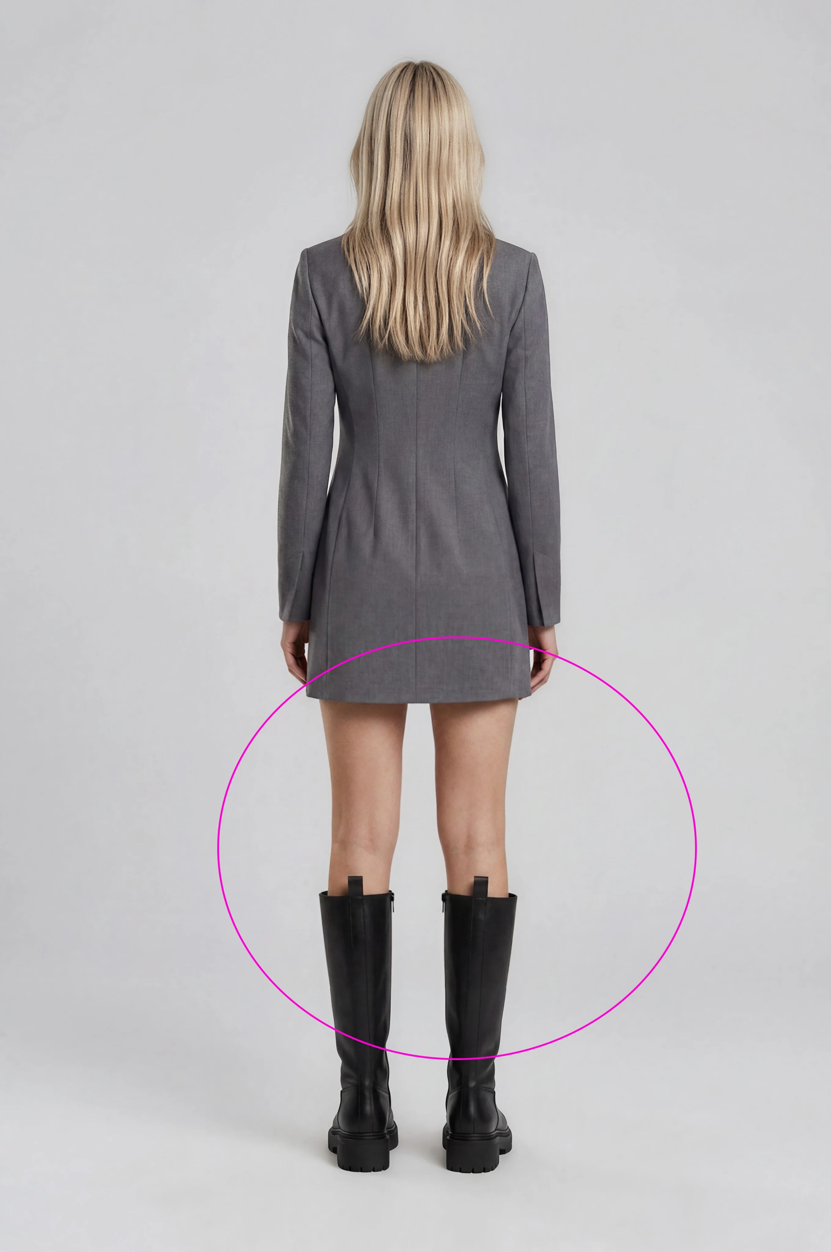 Addy Dress - Grey - Image 4
