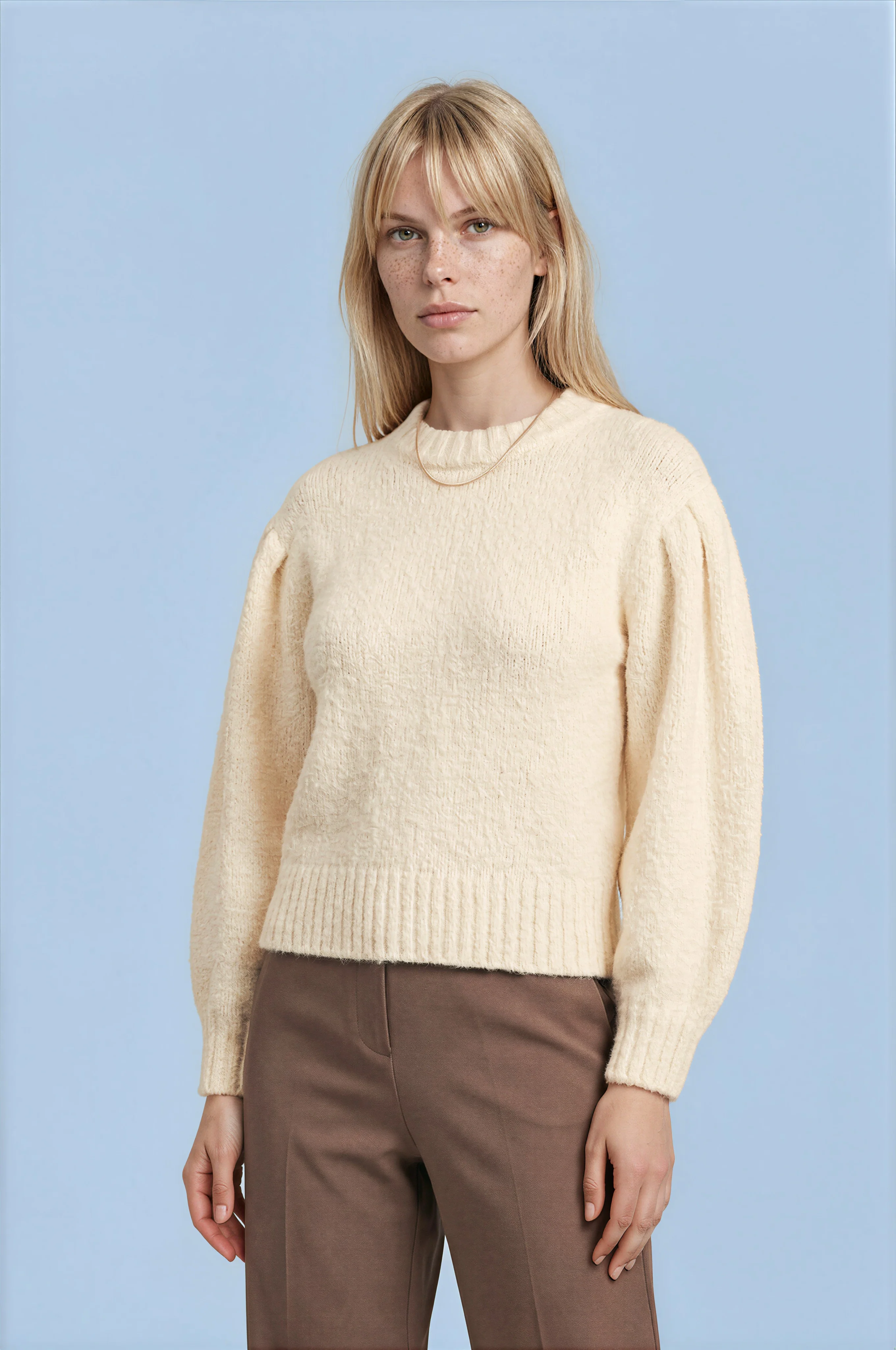 Eileen Sweater - White