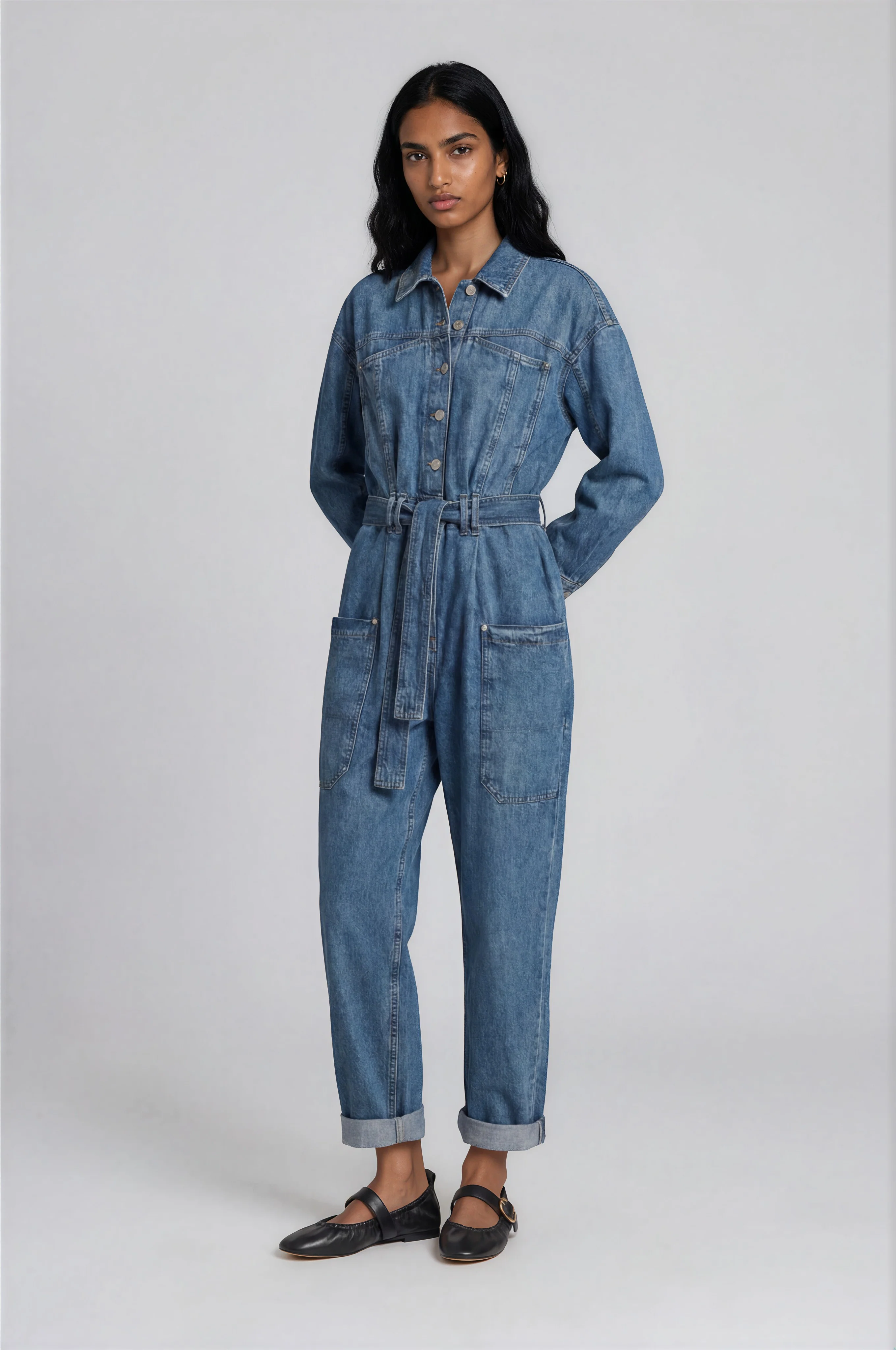 Enza Jumpsuit - Blue