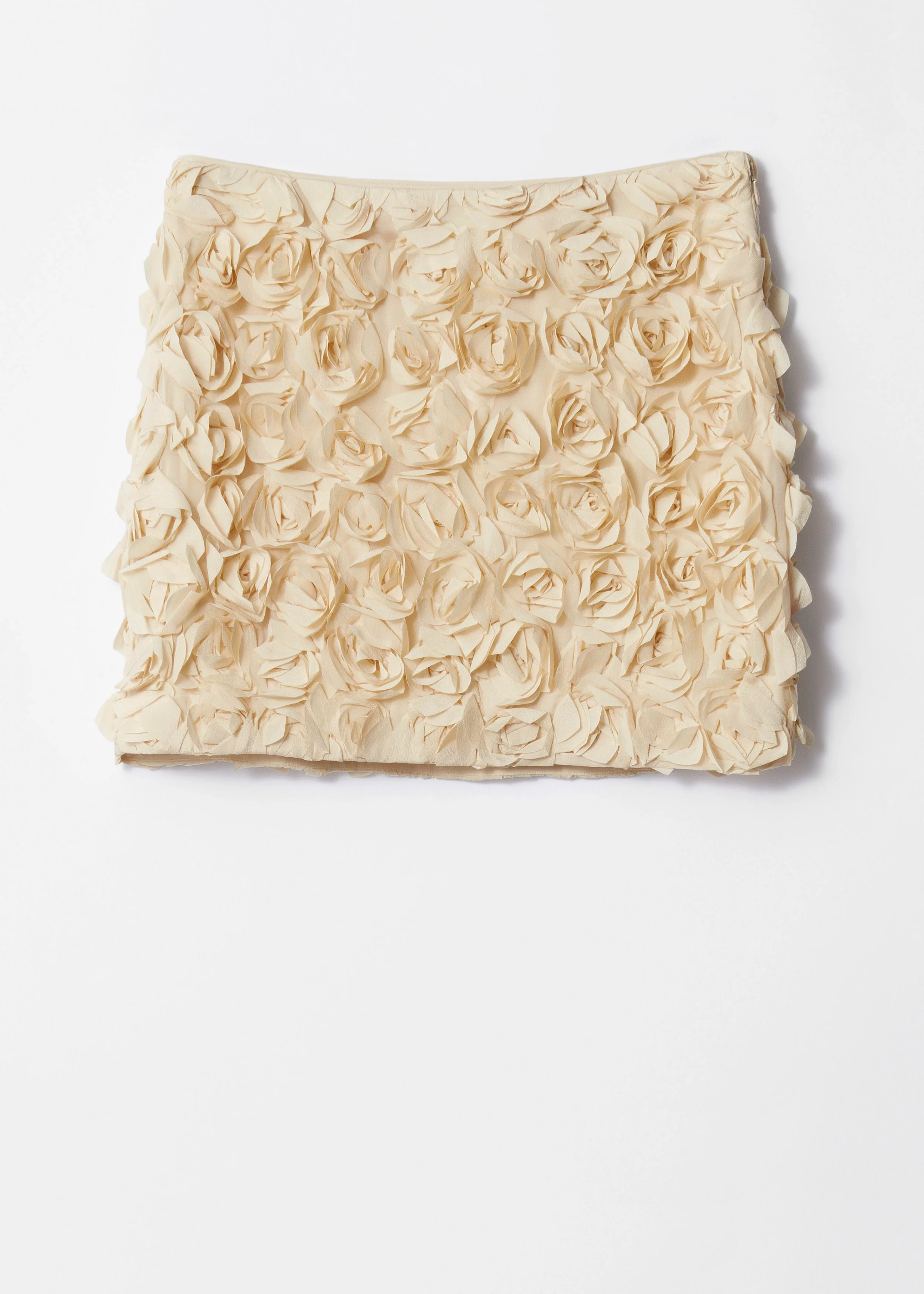 Marta Mini Skirt - Beige - Image 2