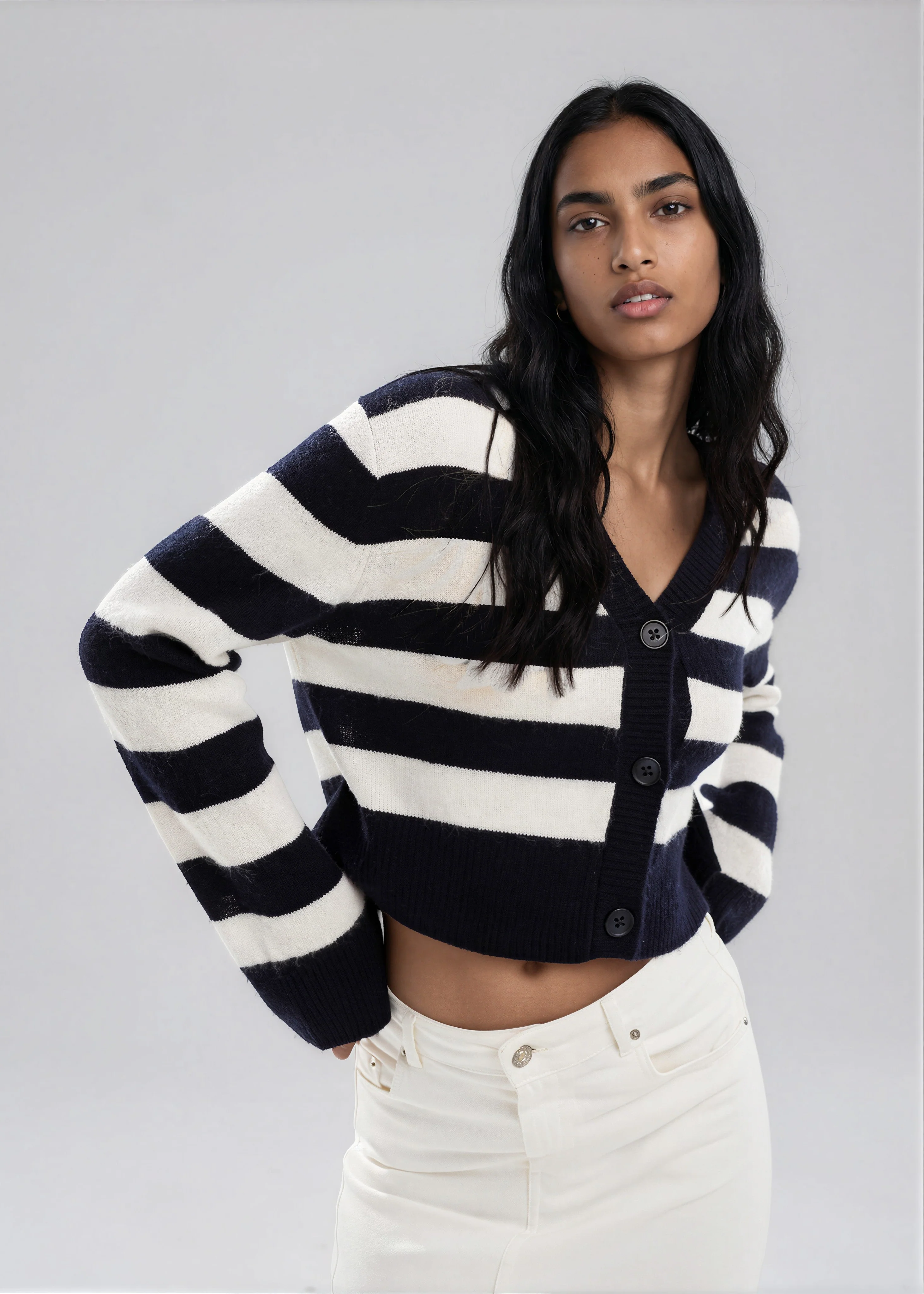 Vanda Cardigan - Blue