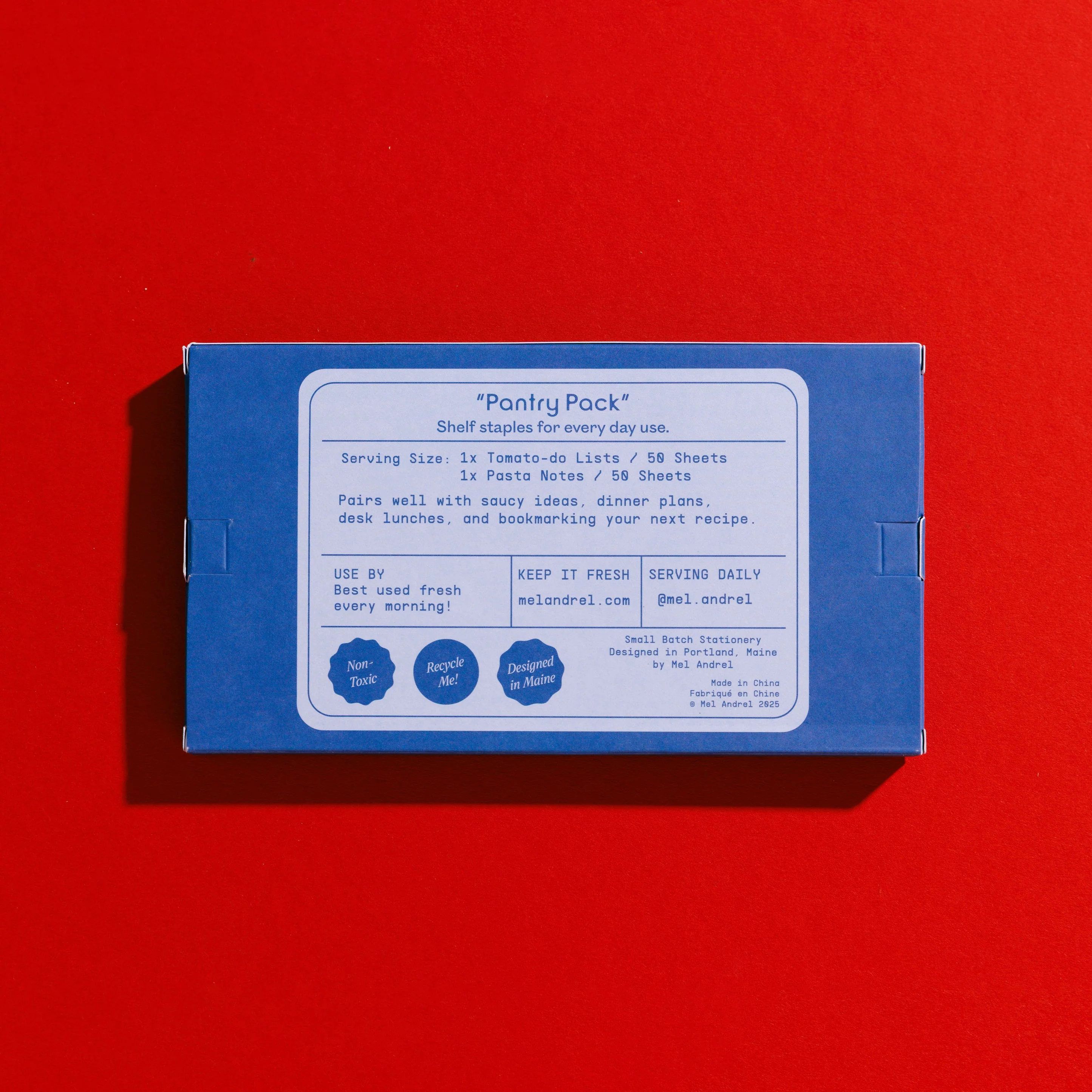Pantry Pack - Pasta & Tomato Sticky Note 2 Pack - Image 2
