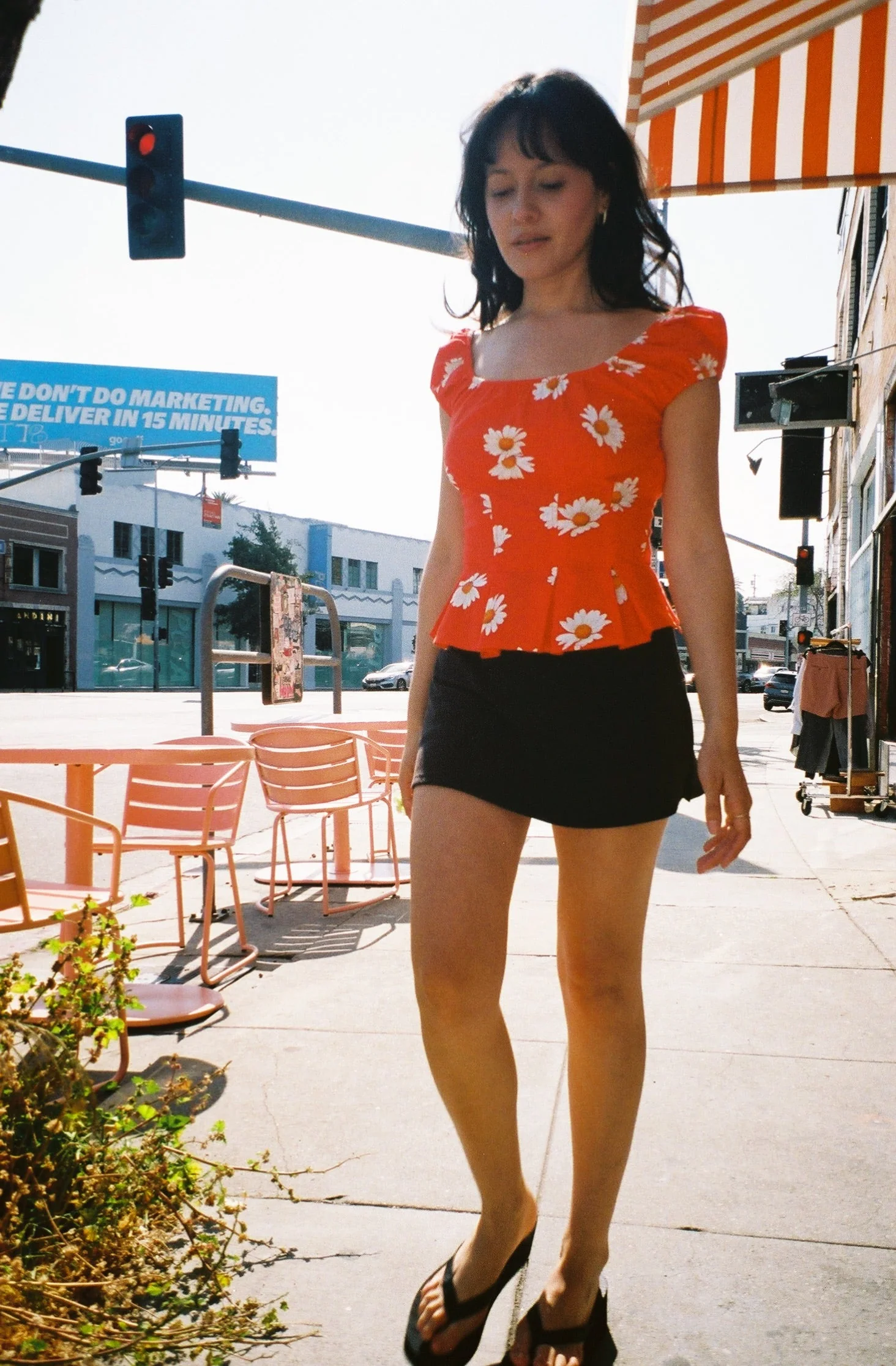 Pat Top - Red Daisy - Image 5