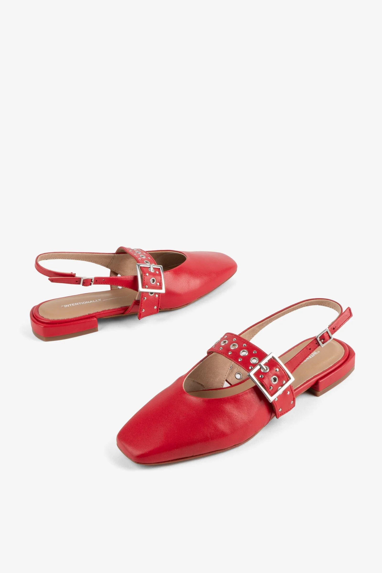 Pearl Slingback Natural Sole Ballet Flat - Image 3