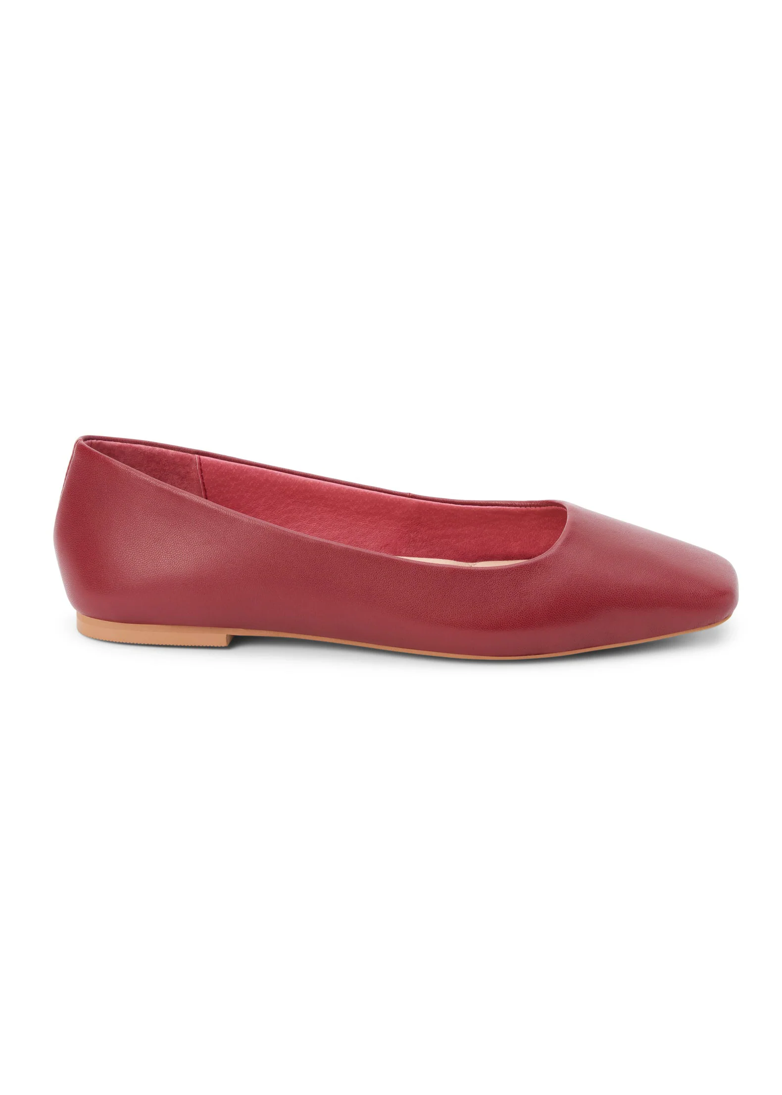 Phillip Ballet Flat - Burgundy