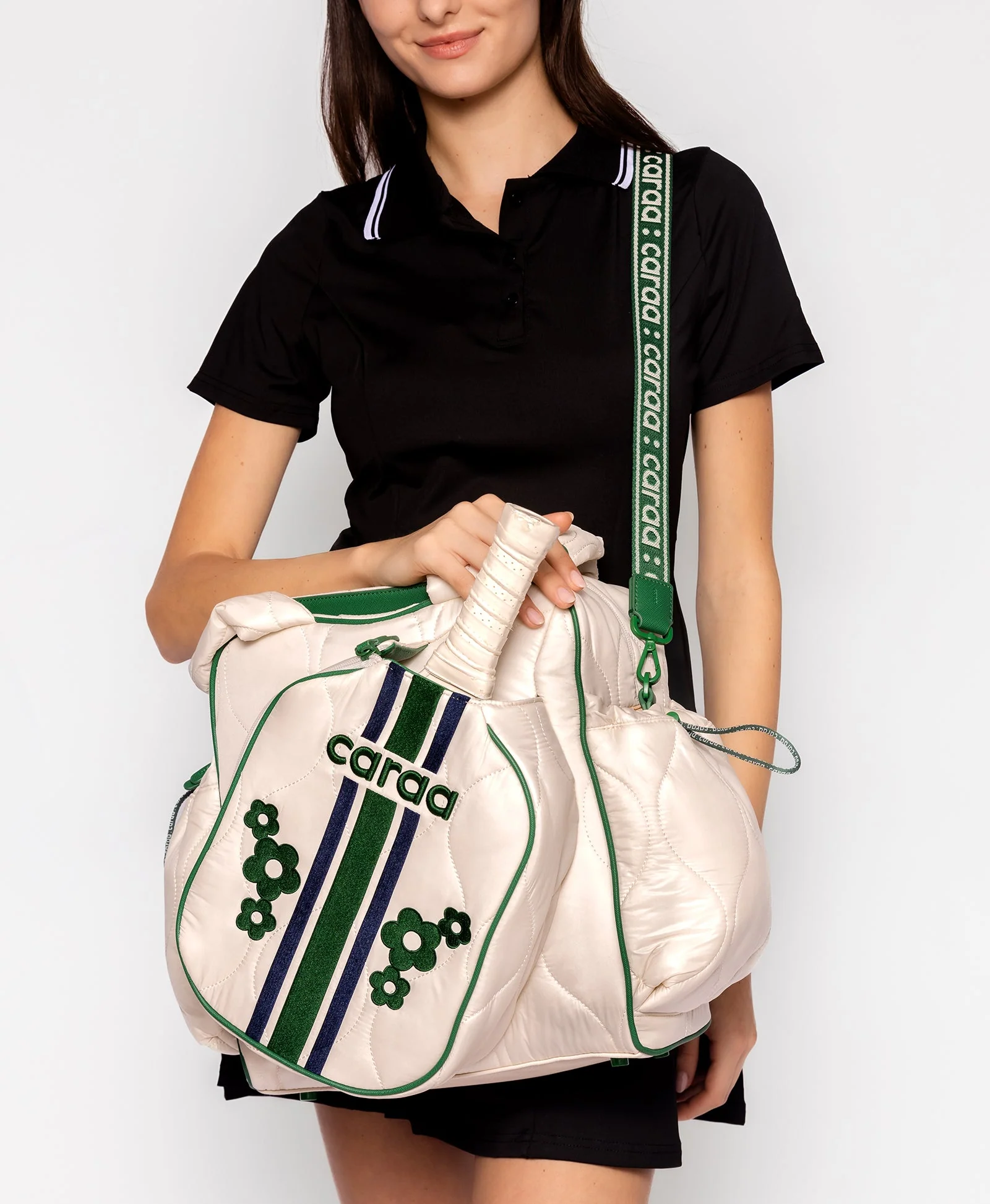 Pickleball Bag Nylon - Ivory - Image 10
