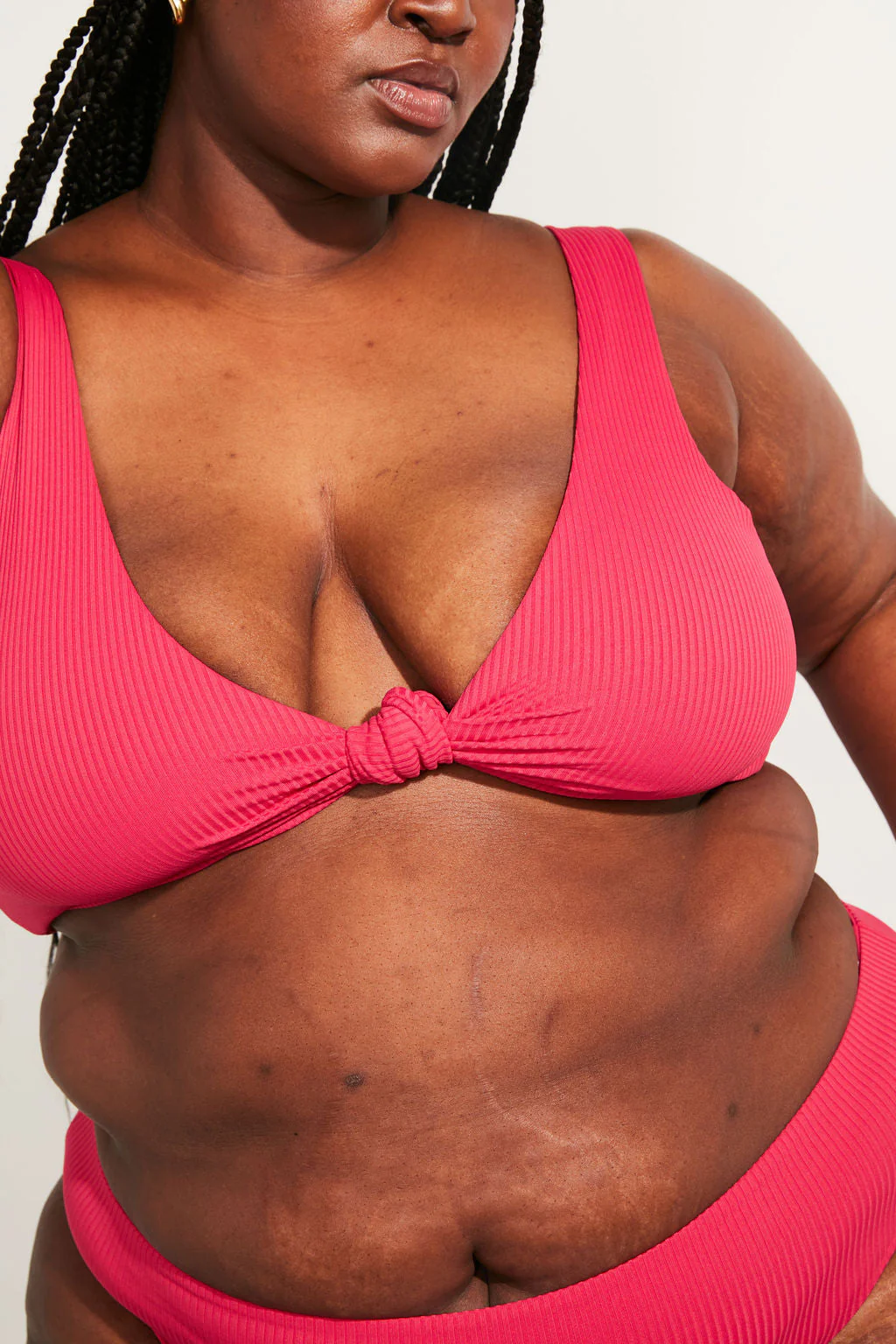 Playa Swim Top - Raspberry - Image 2