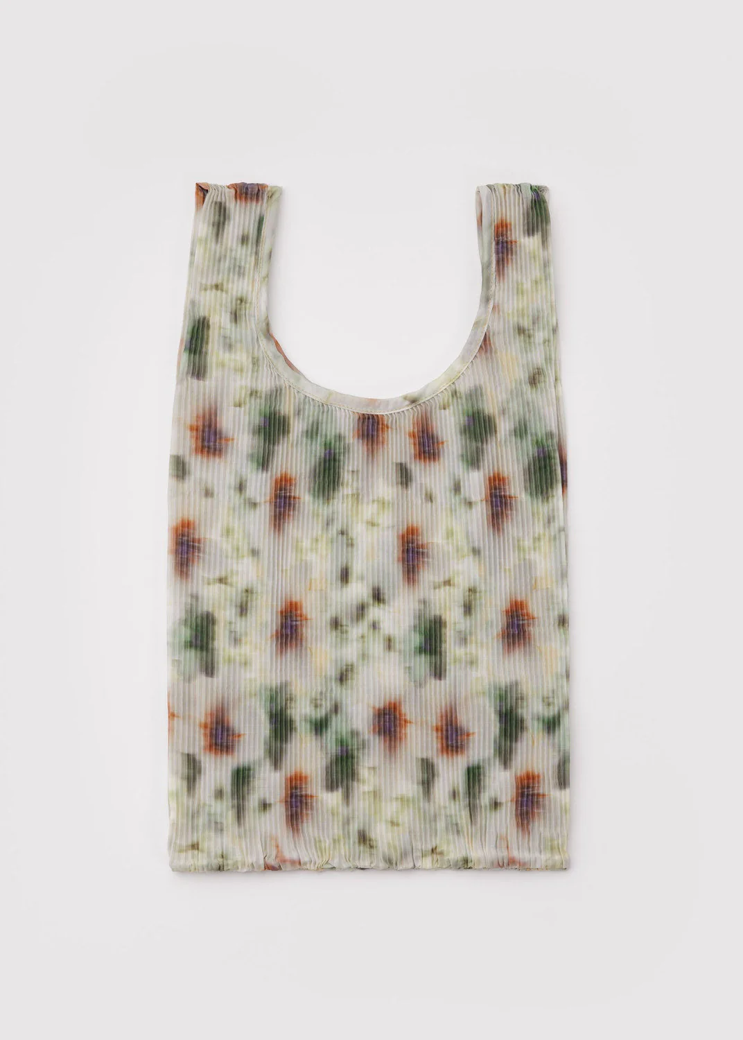 Pleated Baggu - Abstract Floral