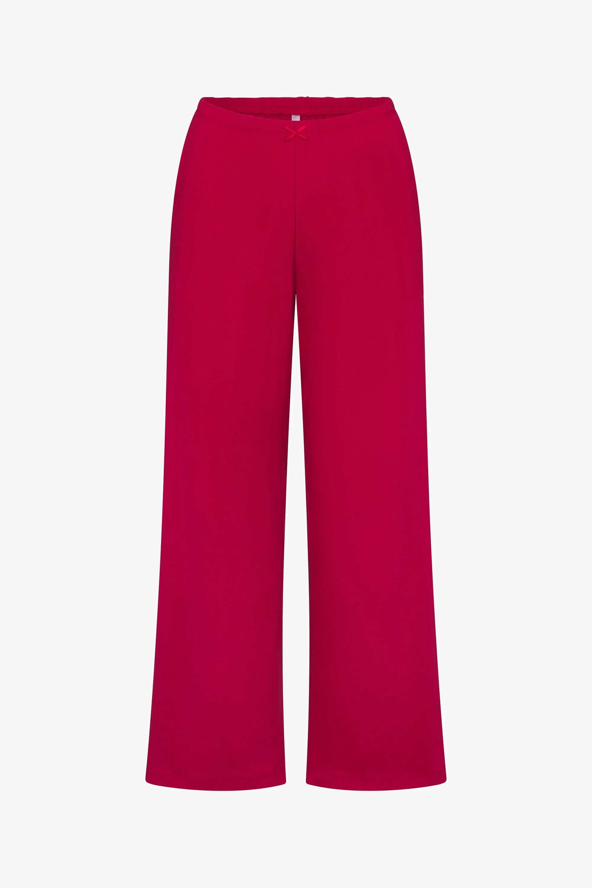 Pointelle Easy Pant - Cherry