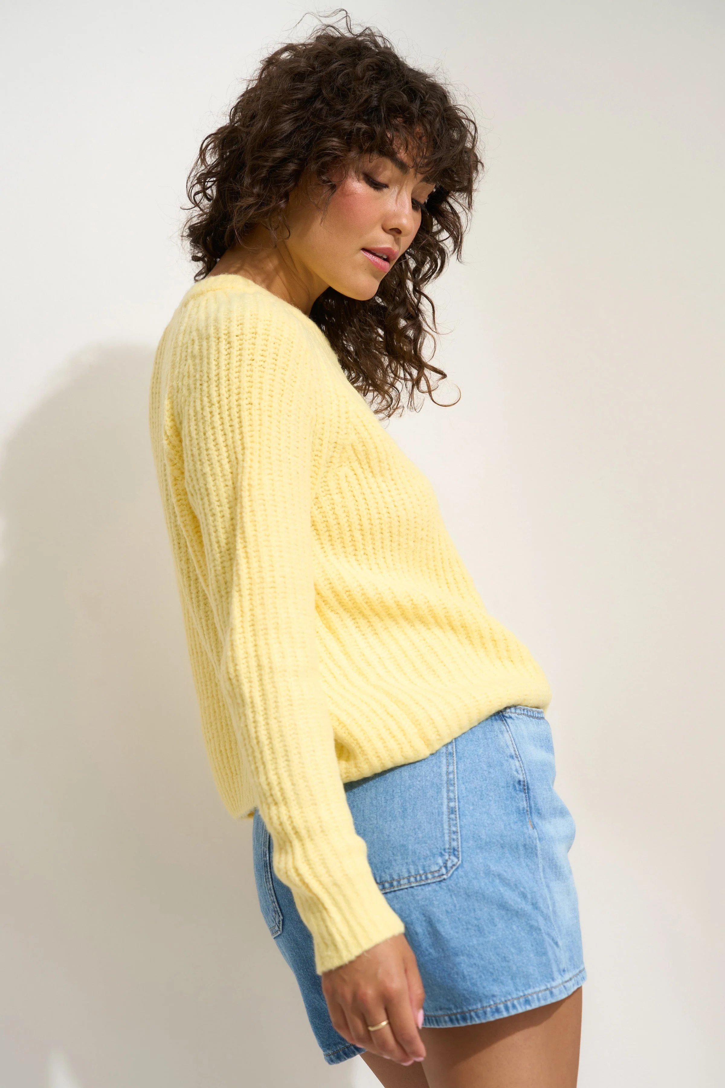 Poppy Cardigan - Lemonade - Image 5