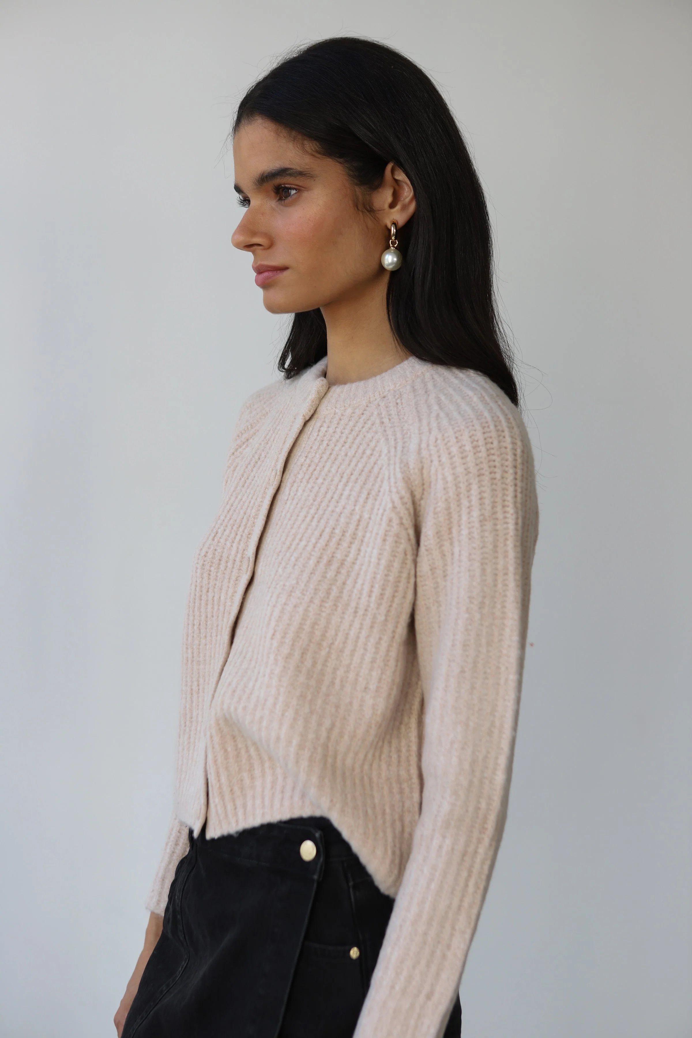 Poppy Cardigan - Lychee - Image 3