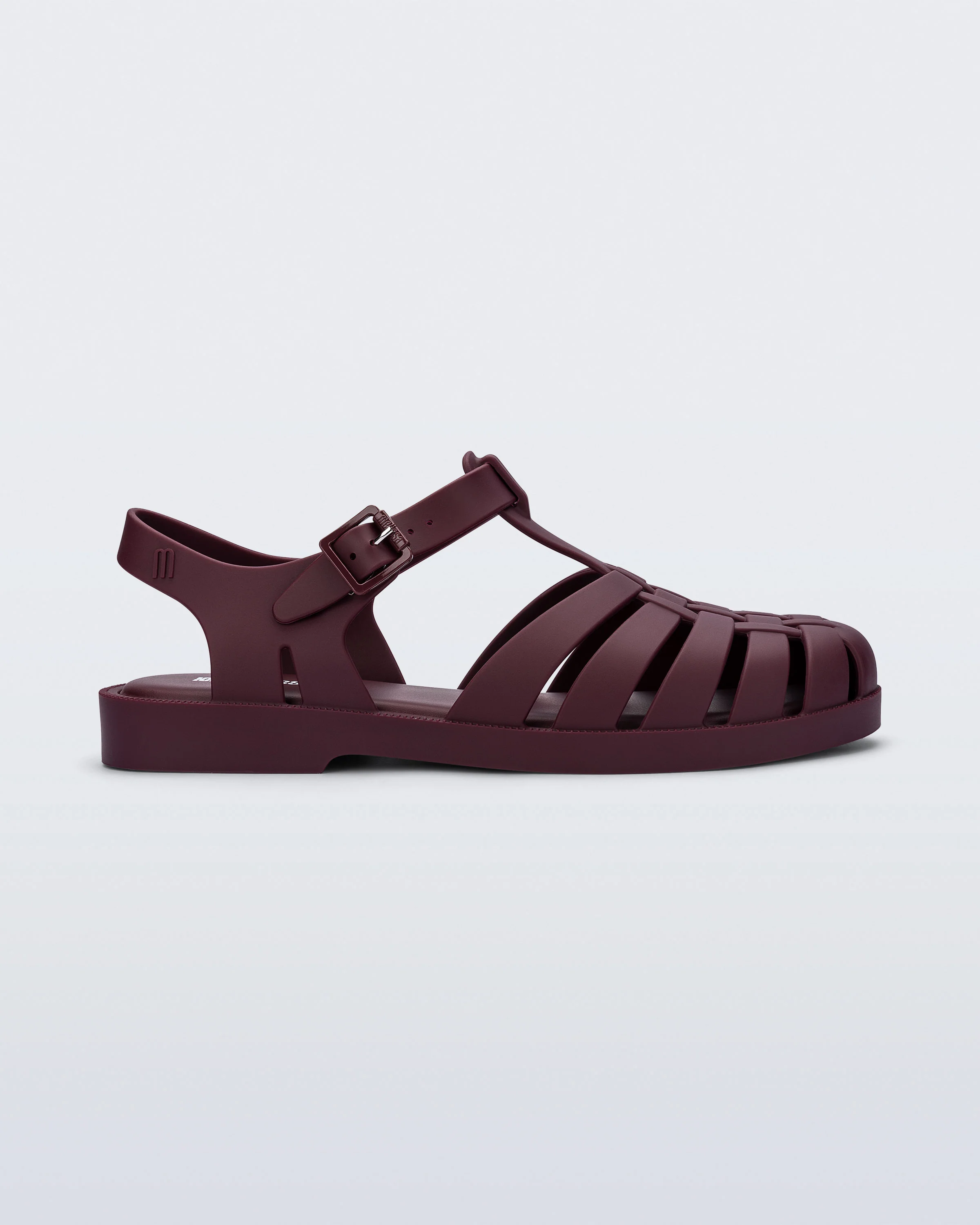 Possession Jelly Fisherman Sandal - Burgundy - Image 2