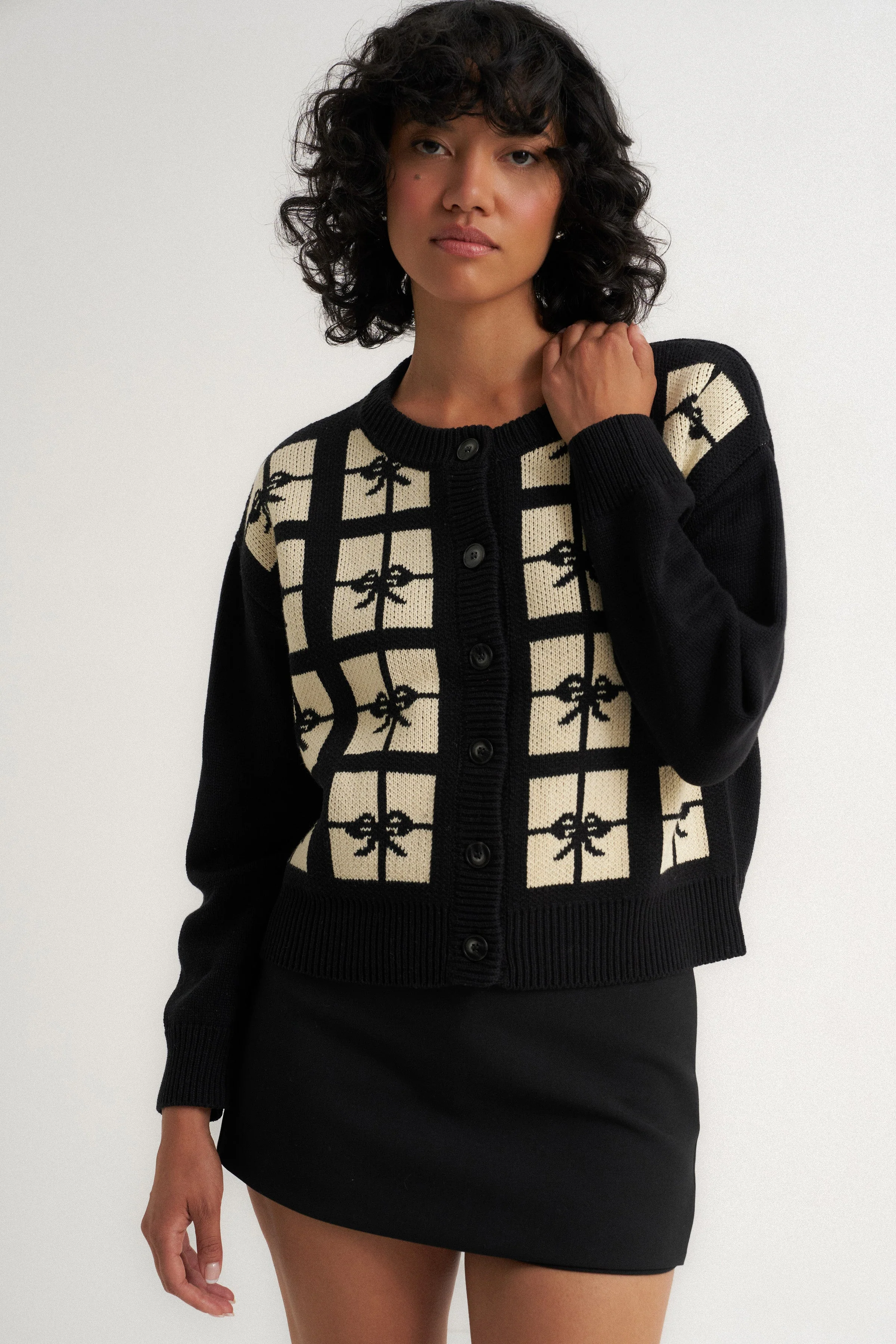 Present Cardigan - Black - Image 2