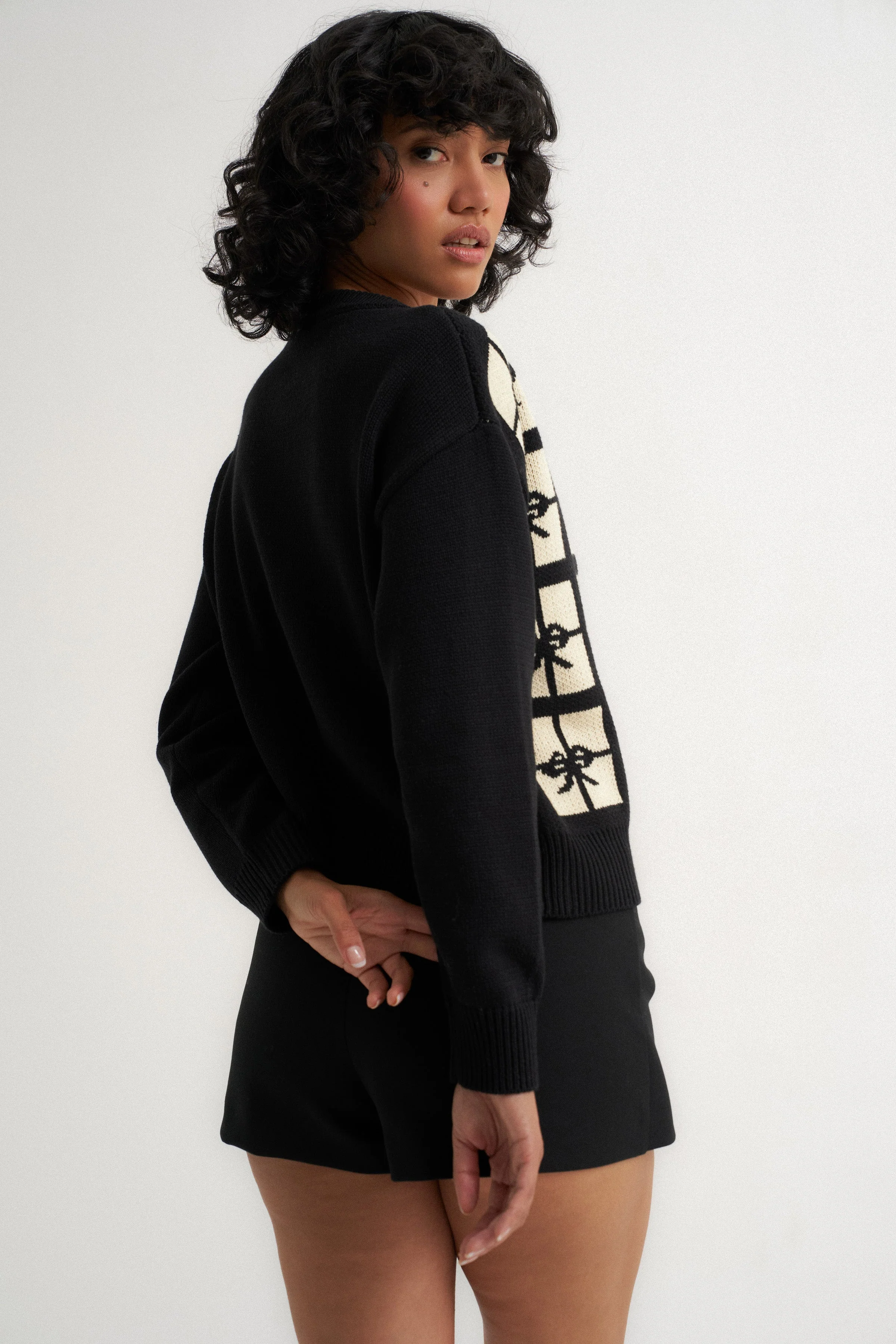 Present Cardigan - Black - Image 3