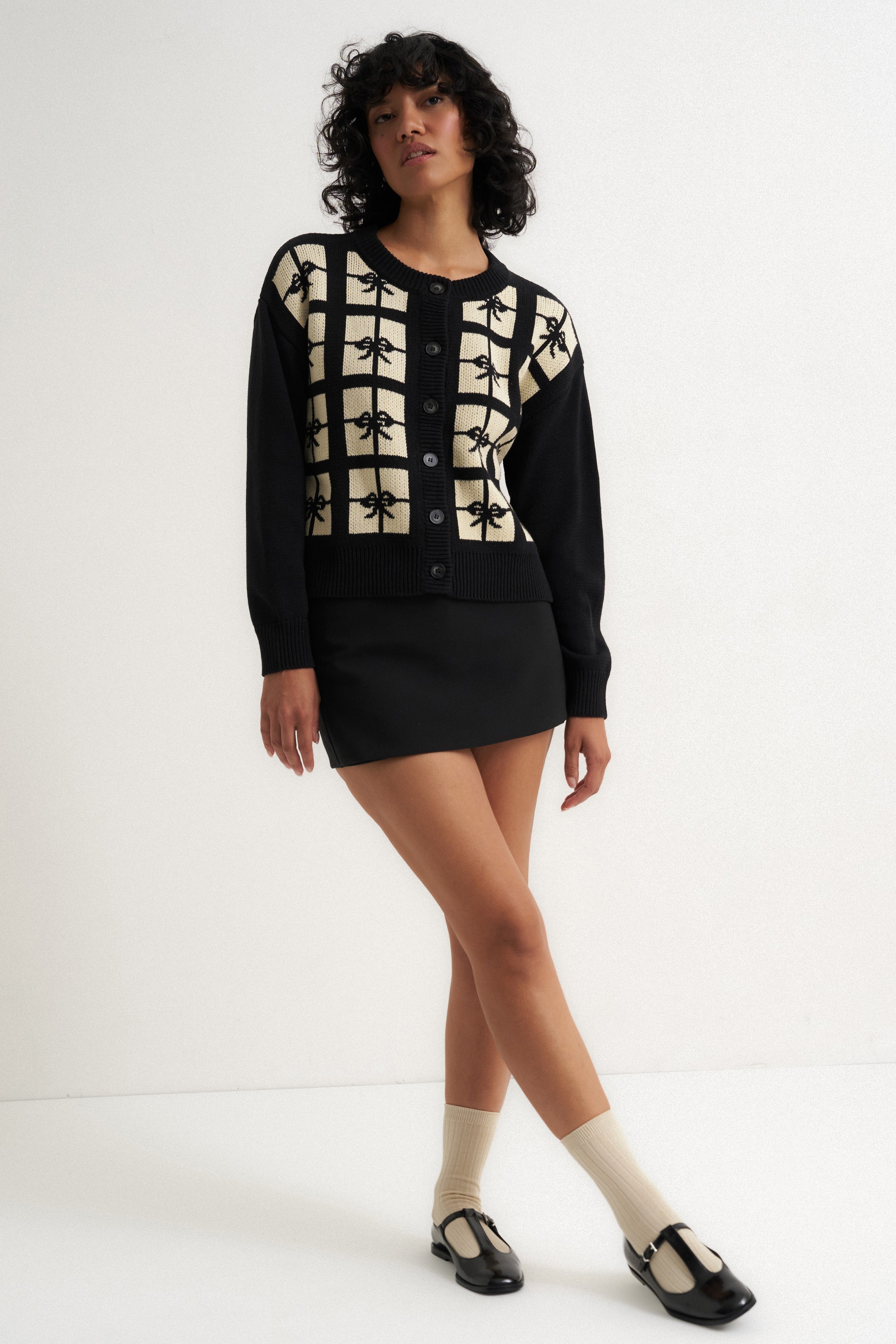 Present Cardigan - Black - Image 4