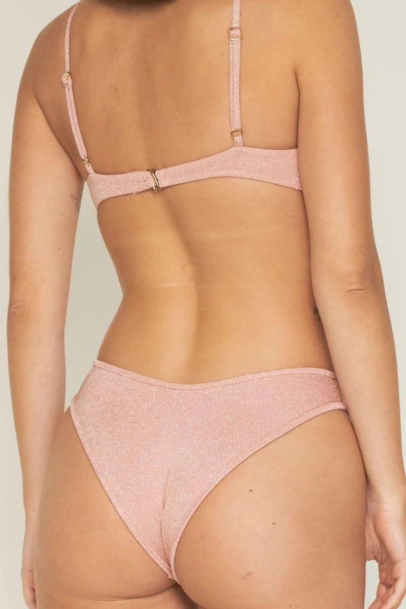 Prima Pink Sparkle Lulu Bikini Bottom - Image 5