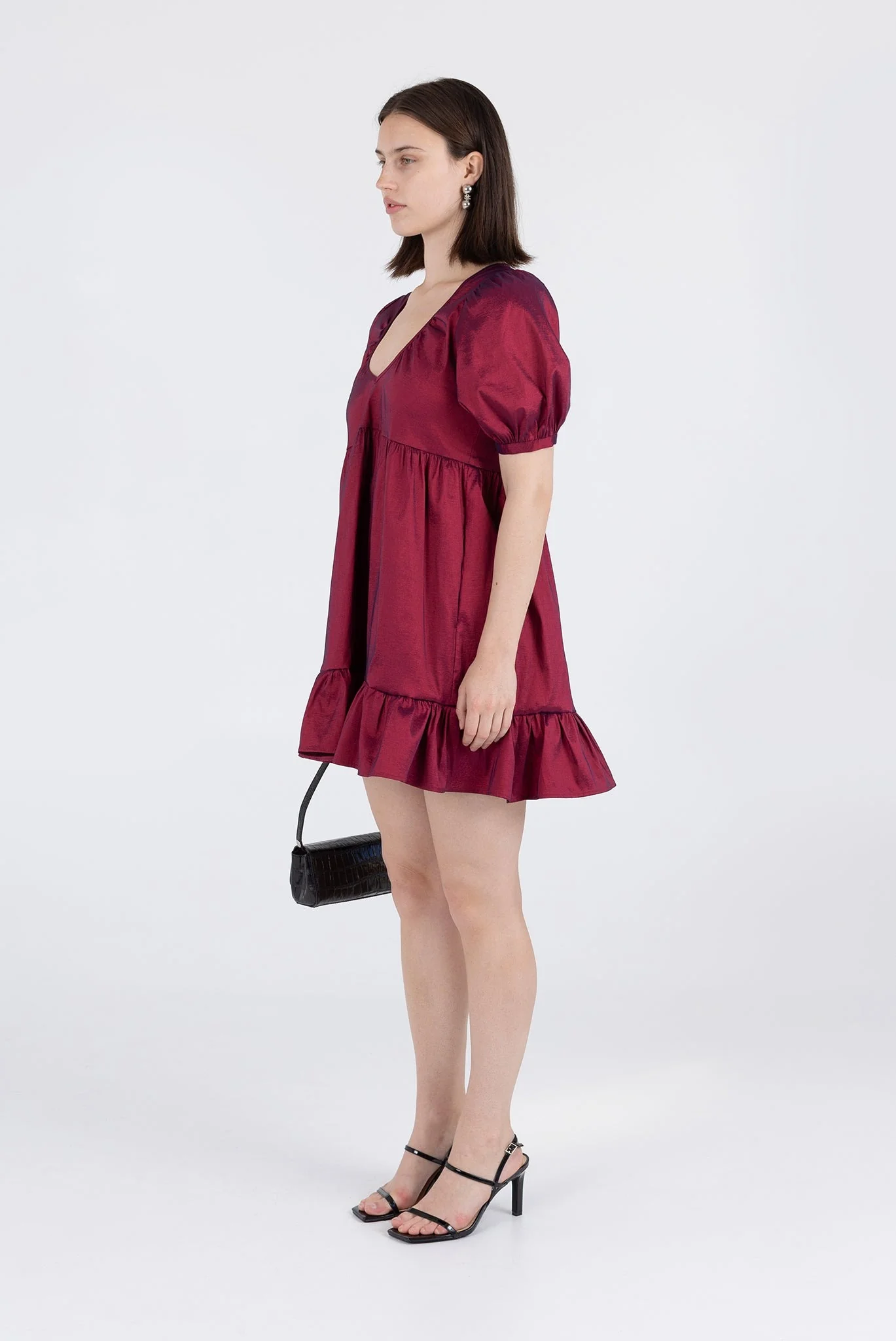 Rachel Dress - Berry - Image 5