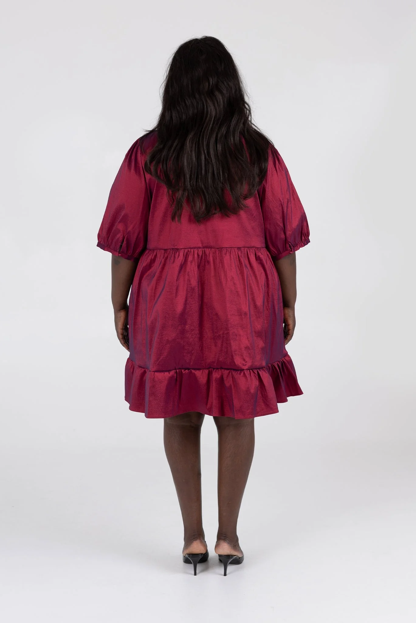 Rachel Dress - Berry - Image 7