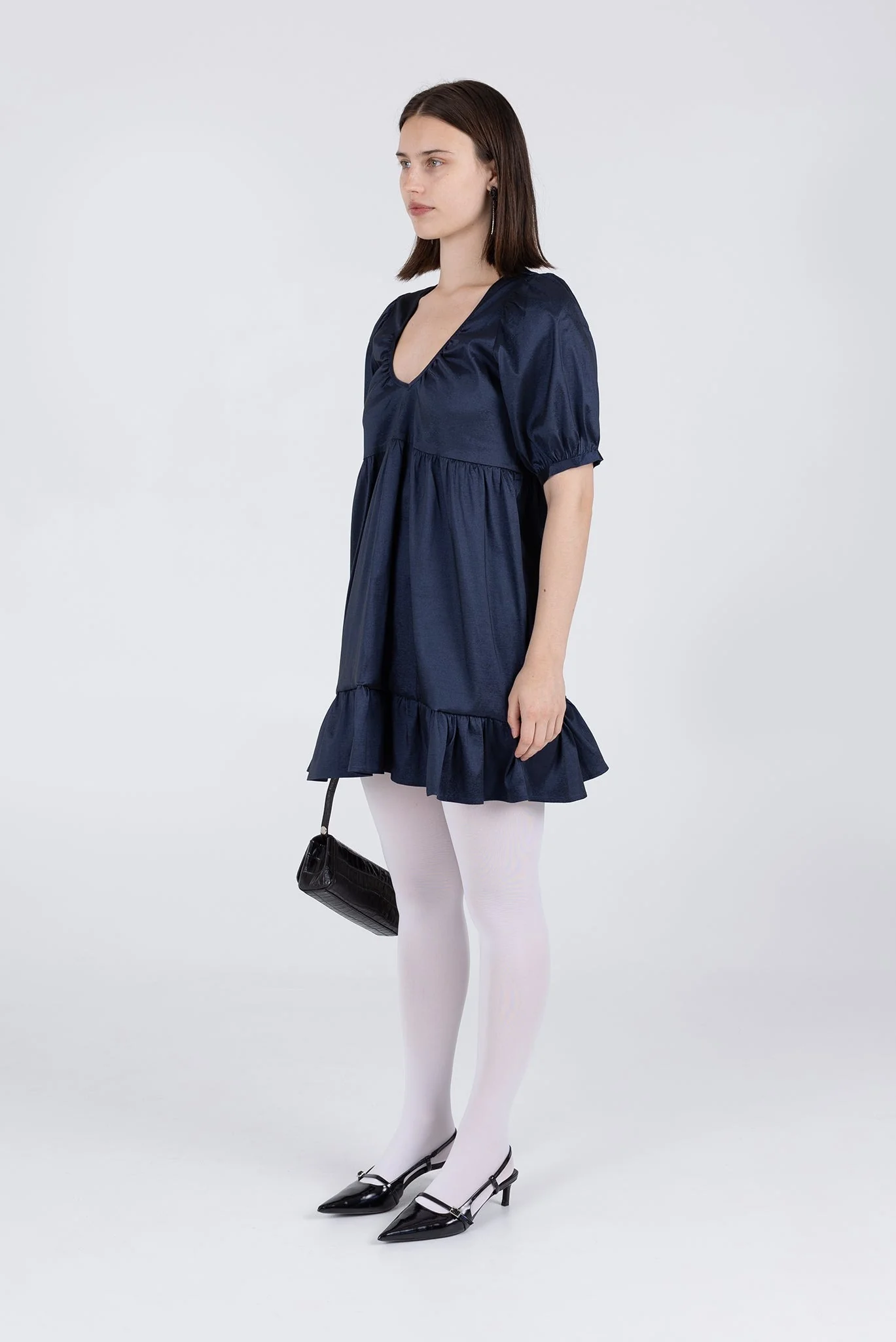 Rachel Dress - Navy - Image 8