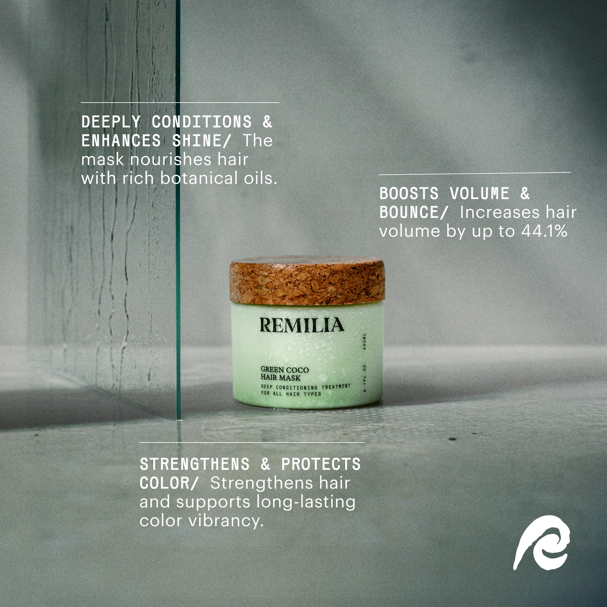Green Coco Hair Mask - Image 4