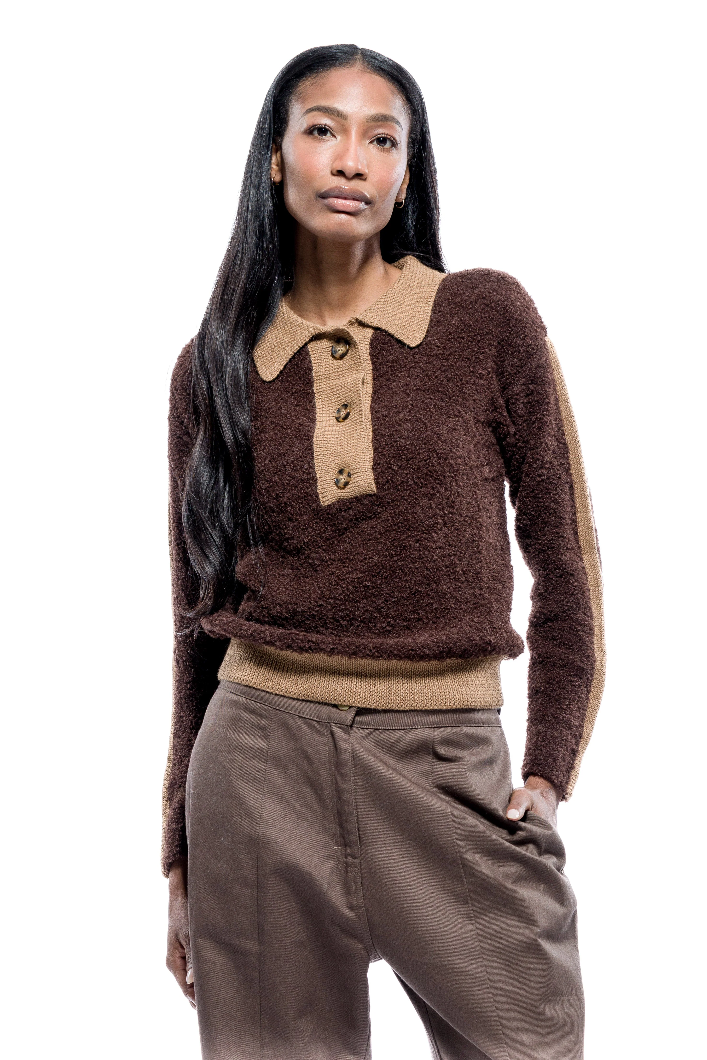 Rhea Polo Sweater - Image 3