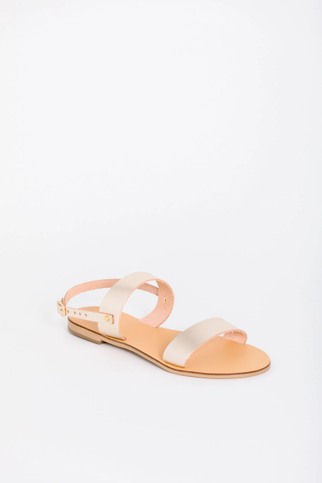 Rhodes Vegetable Tanned Leather Sandal