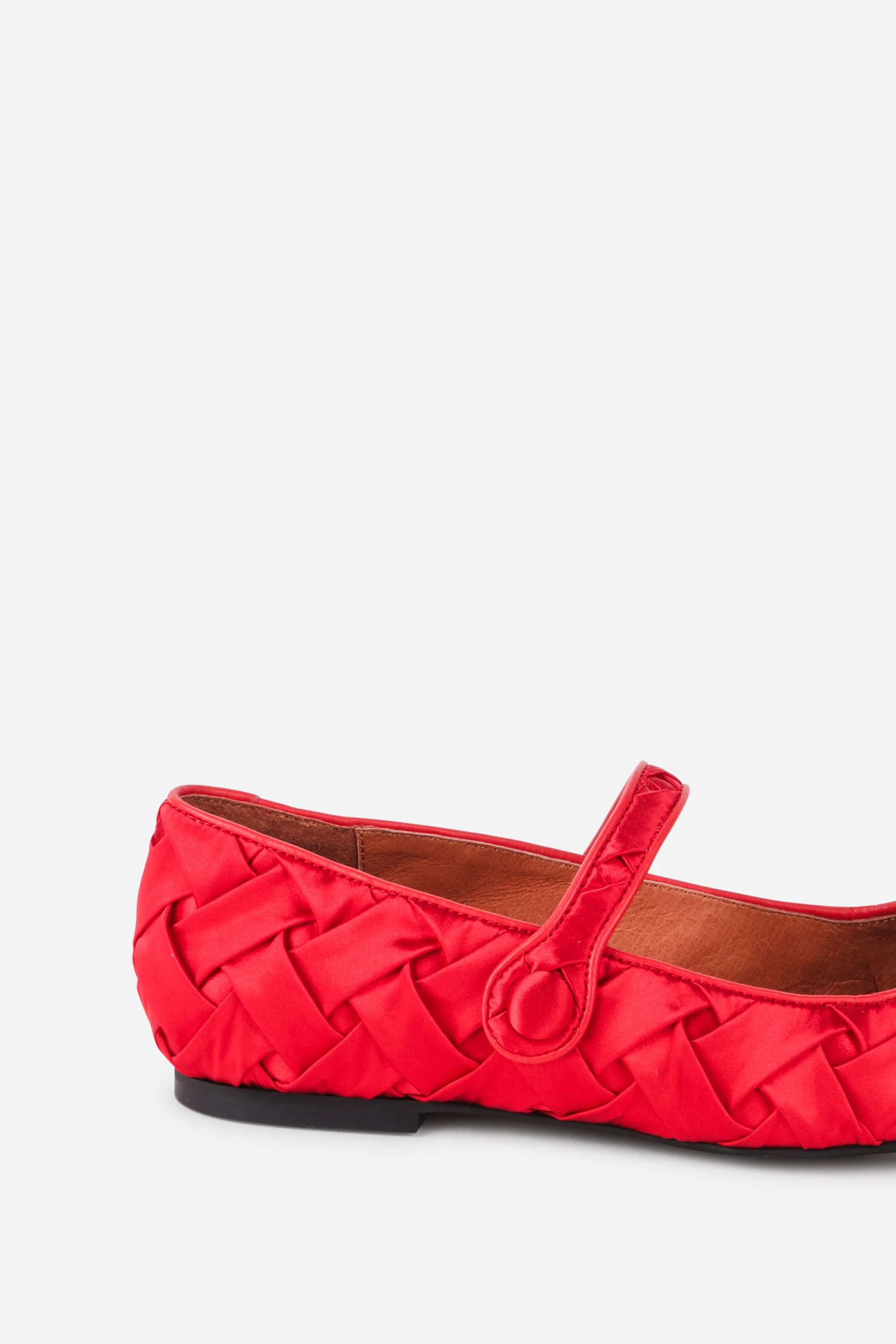 Ribbons Satin Braided Mary Jane Flat - Image 13
