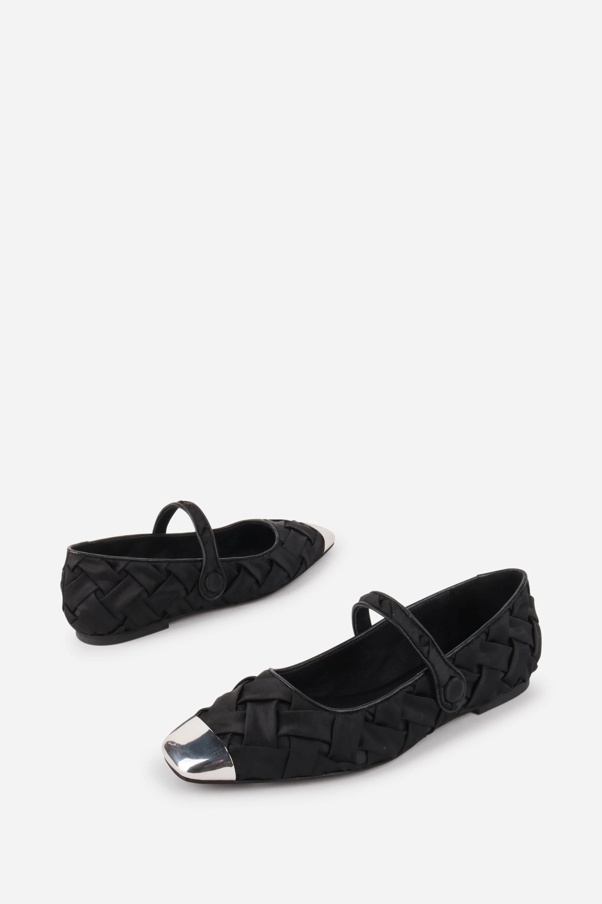 Ribbons Satin Braided Mary Jane Flat - Image 5