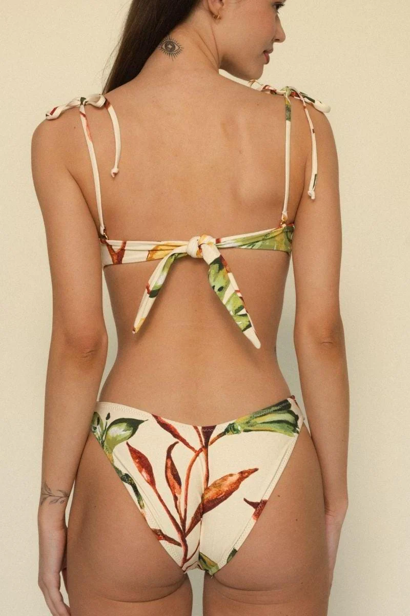 Rooted Floral Added Coverage Lulu Bikini Bottom - Image 3
