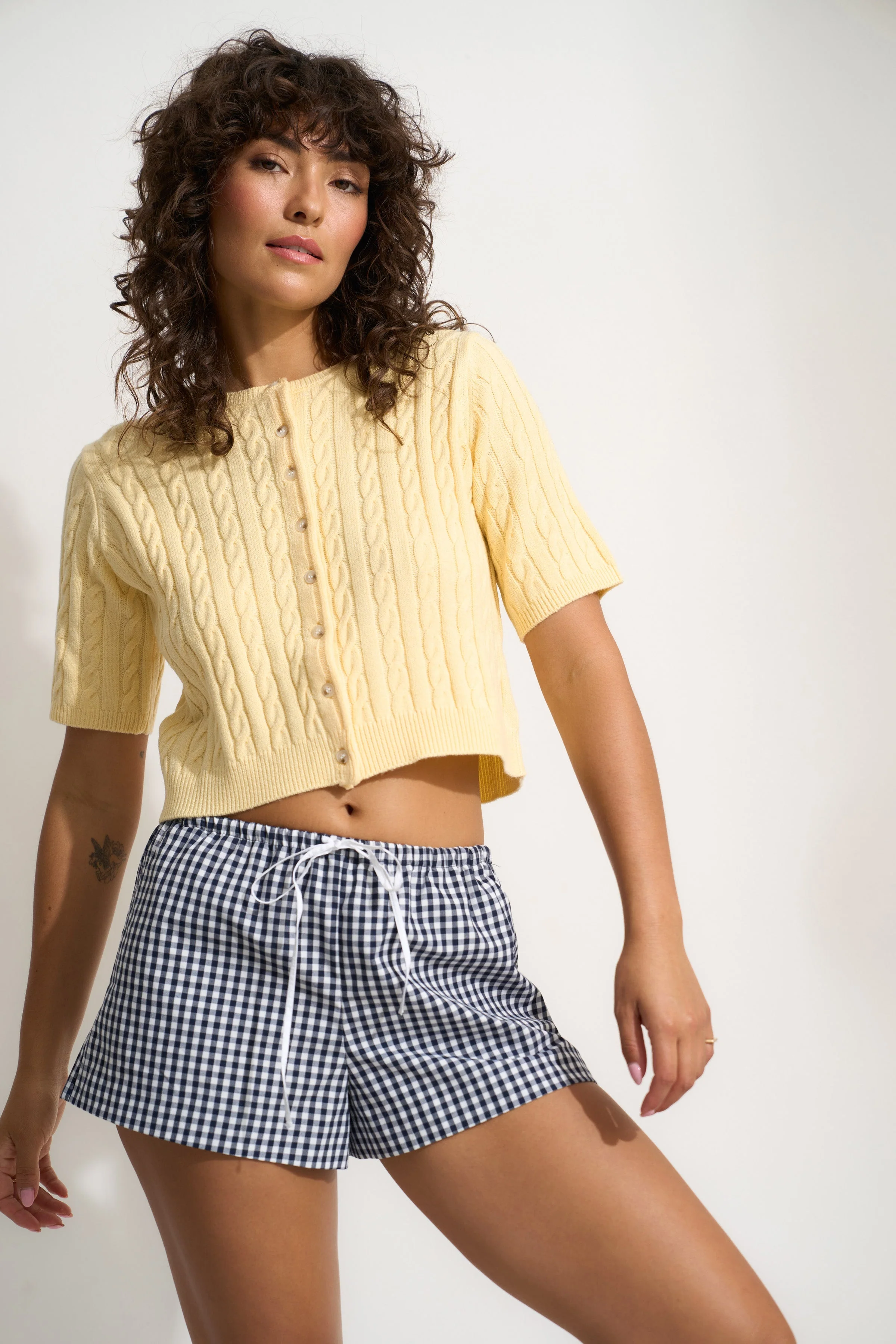 Rose Cardigan - Lemonade - Image 4