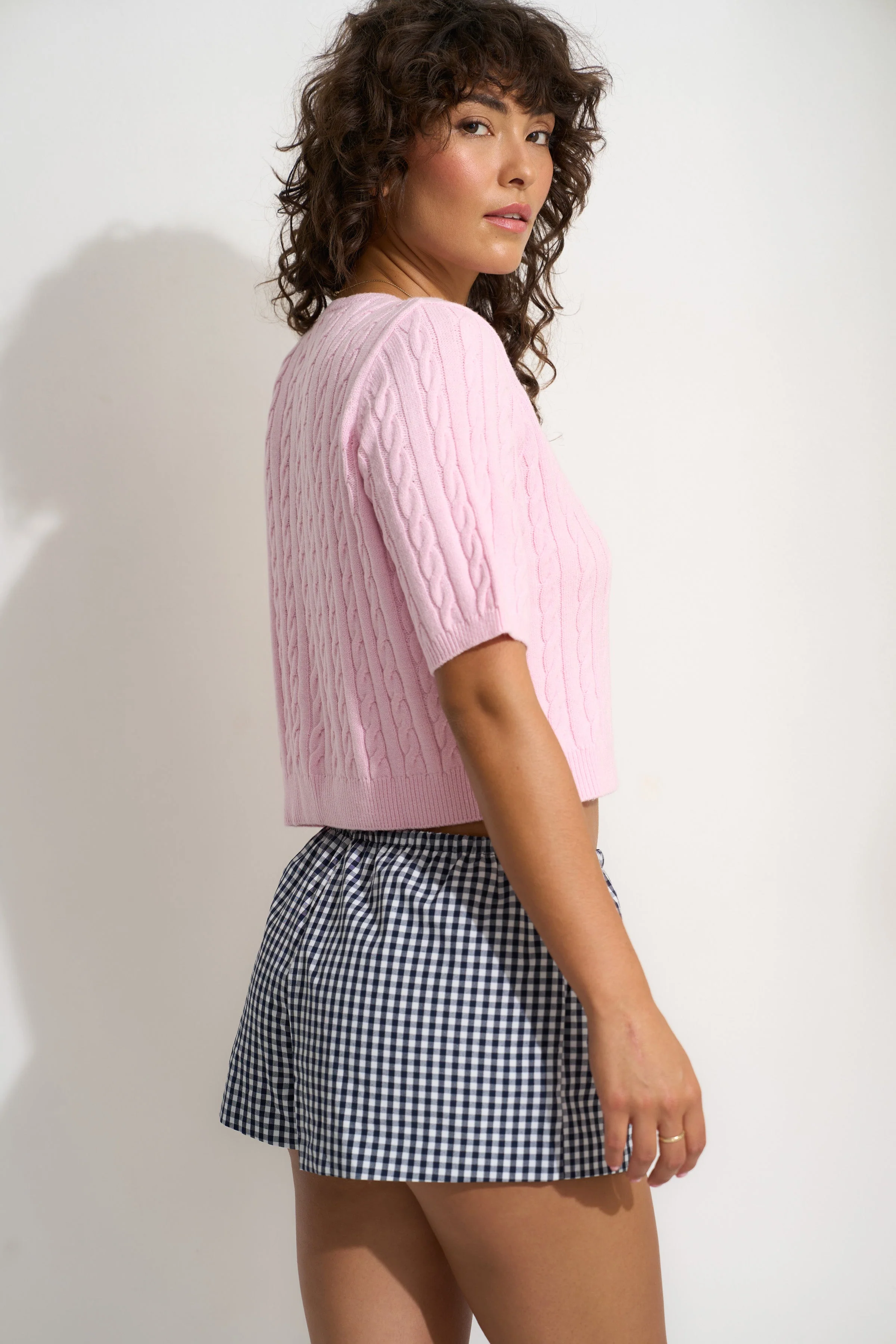 Rose Cardigan - Rose - Image 6