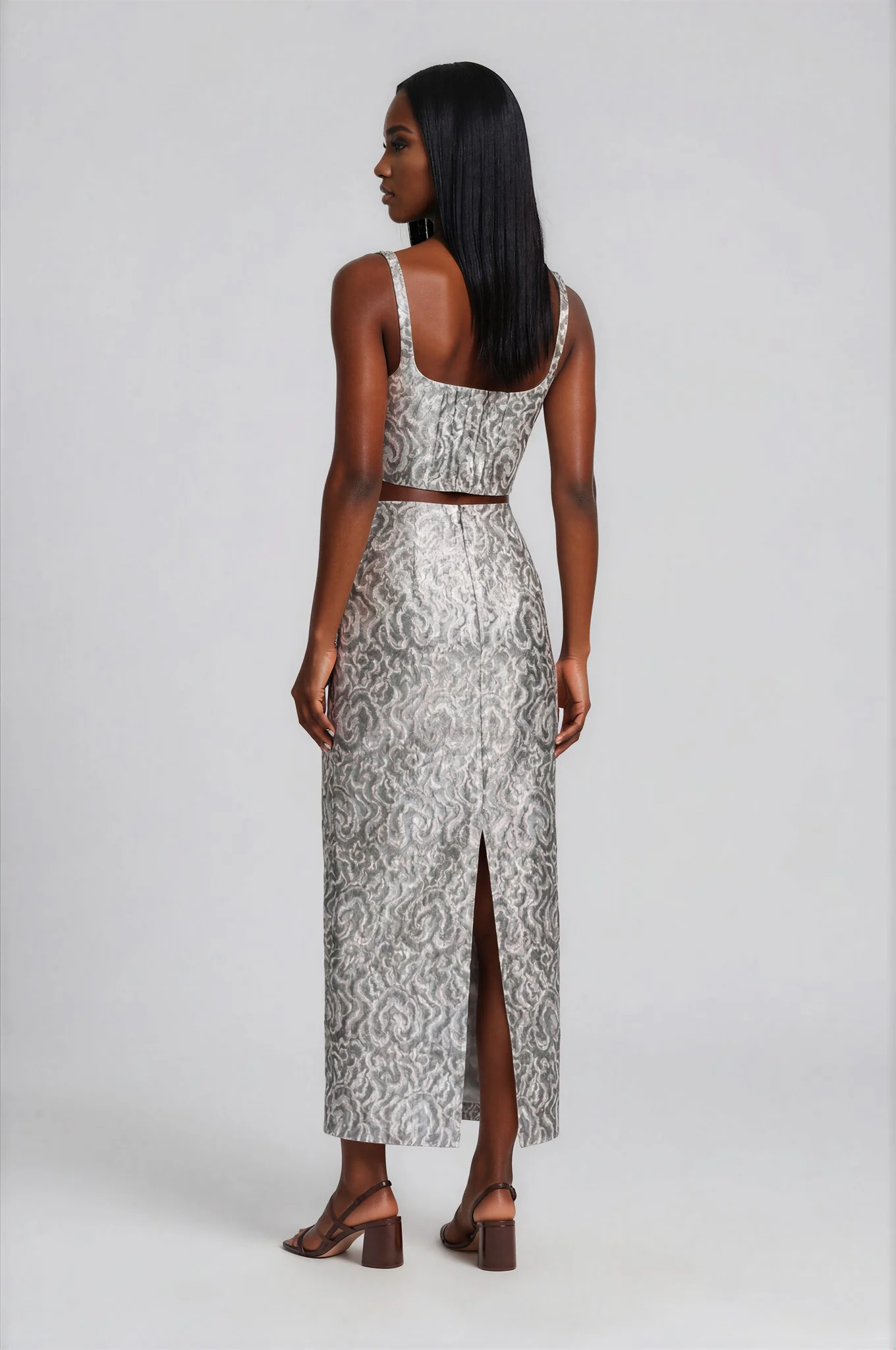 Elana Top - Silver - Image 2