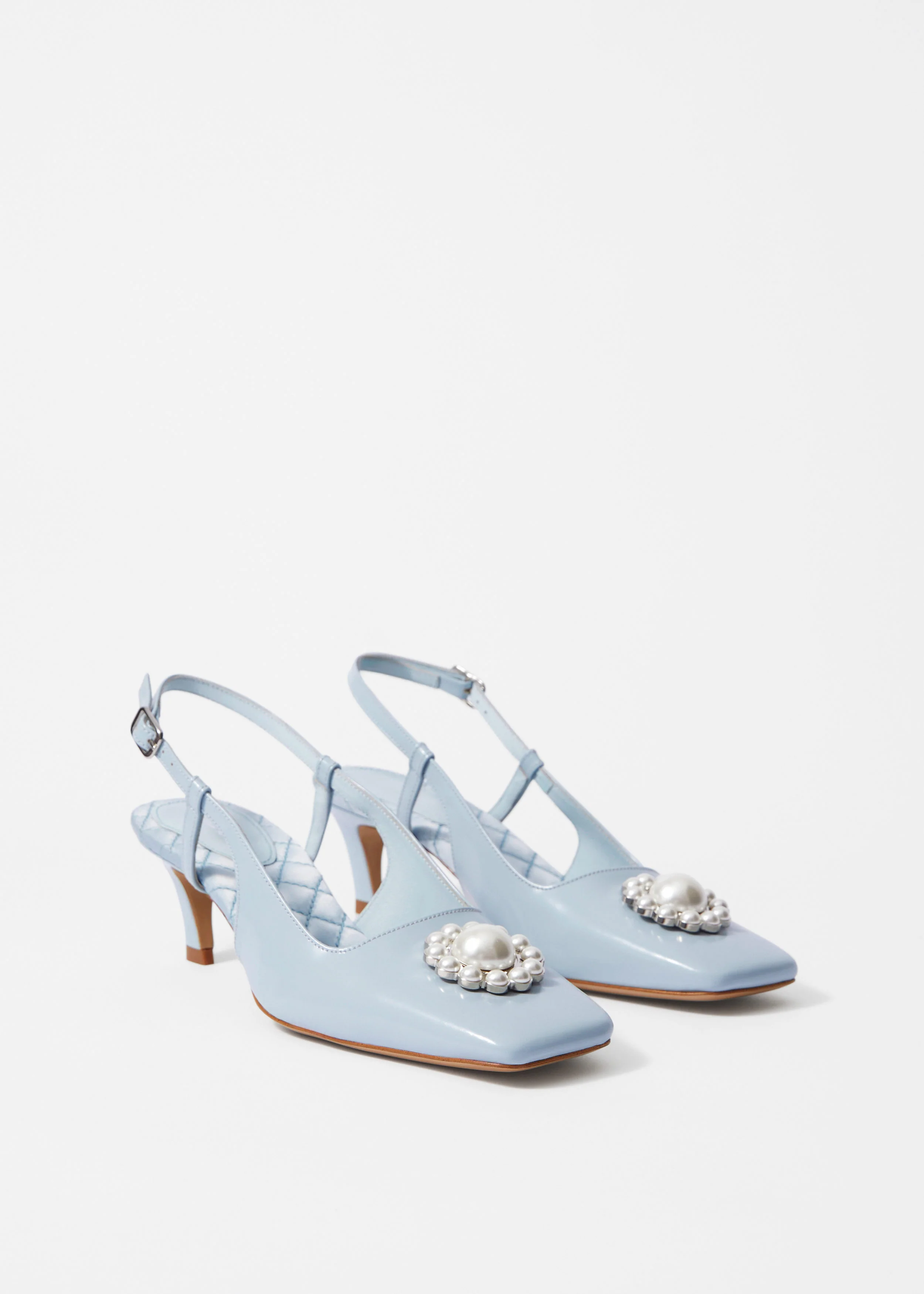 Missy Slingback Pump - Turquoise