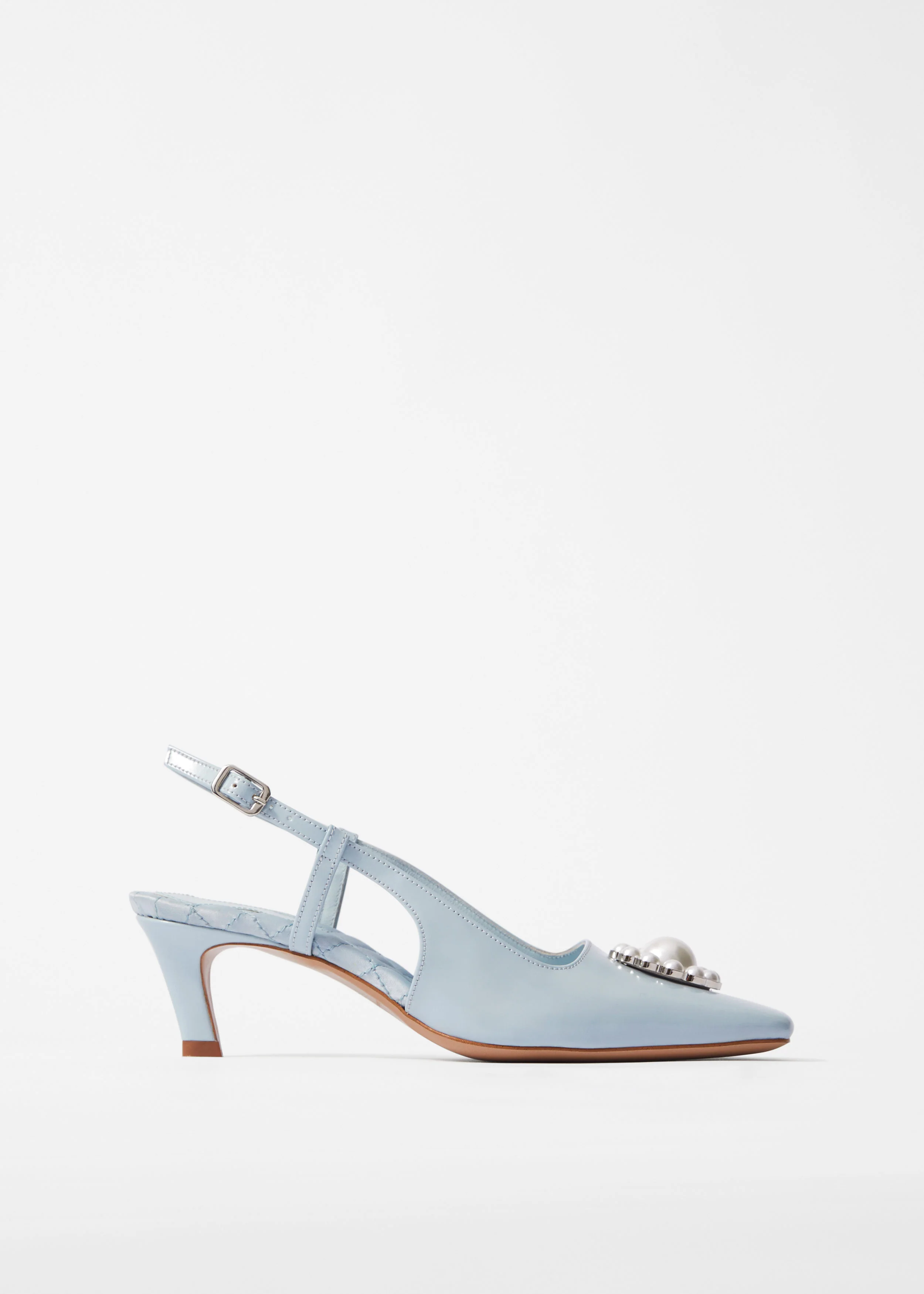 Missy Slingback Pump - Turquoise - Image 2