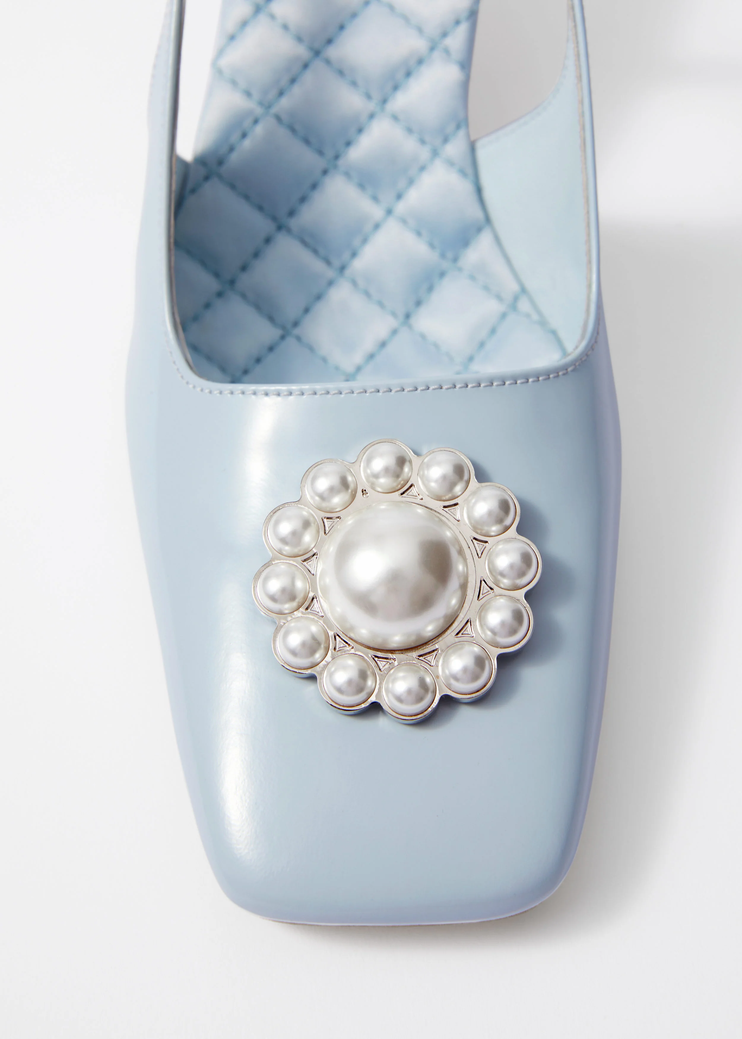Missy Slingback Pump - Turquoise - Image 4