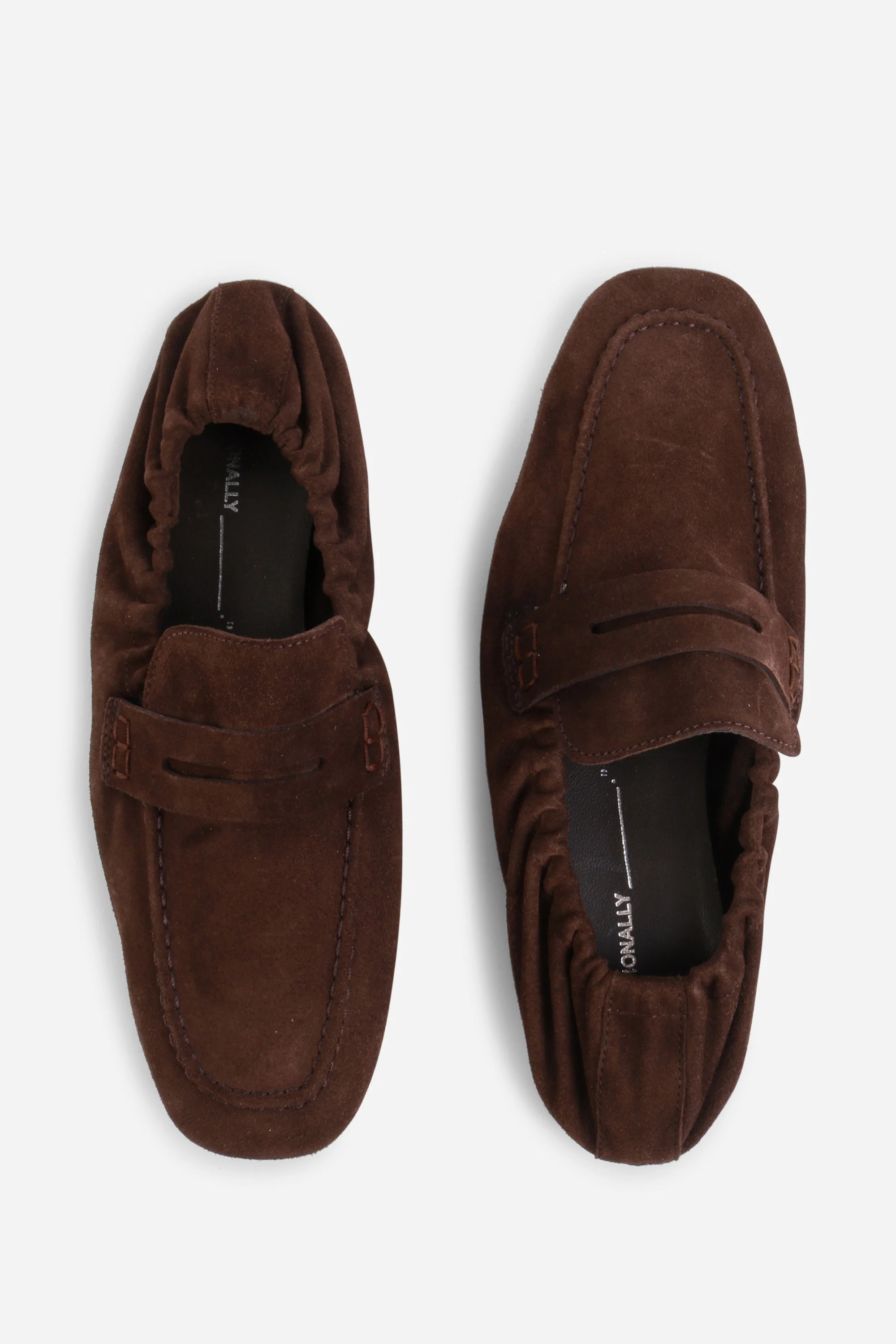 Sail Ruched Suede Loafer - Image 2