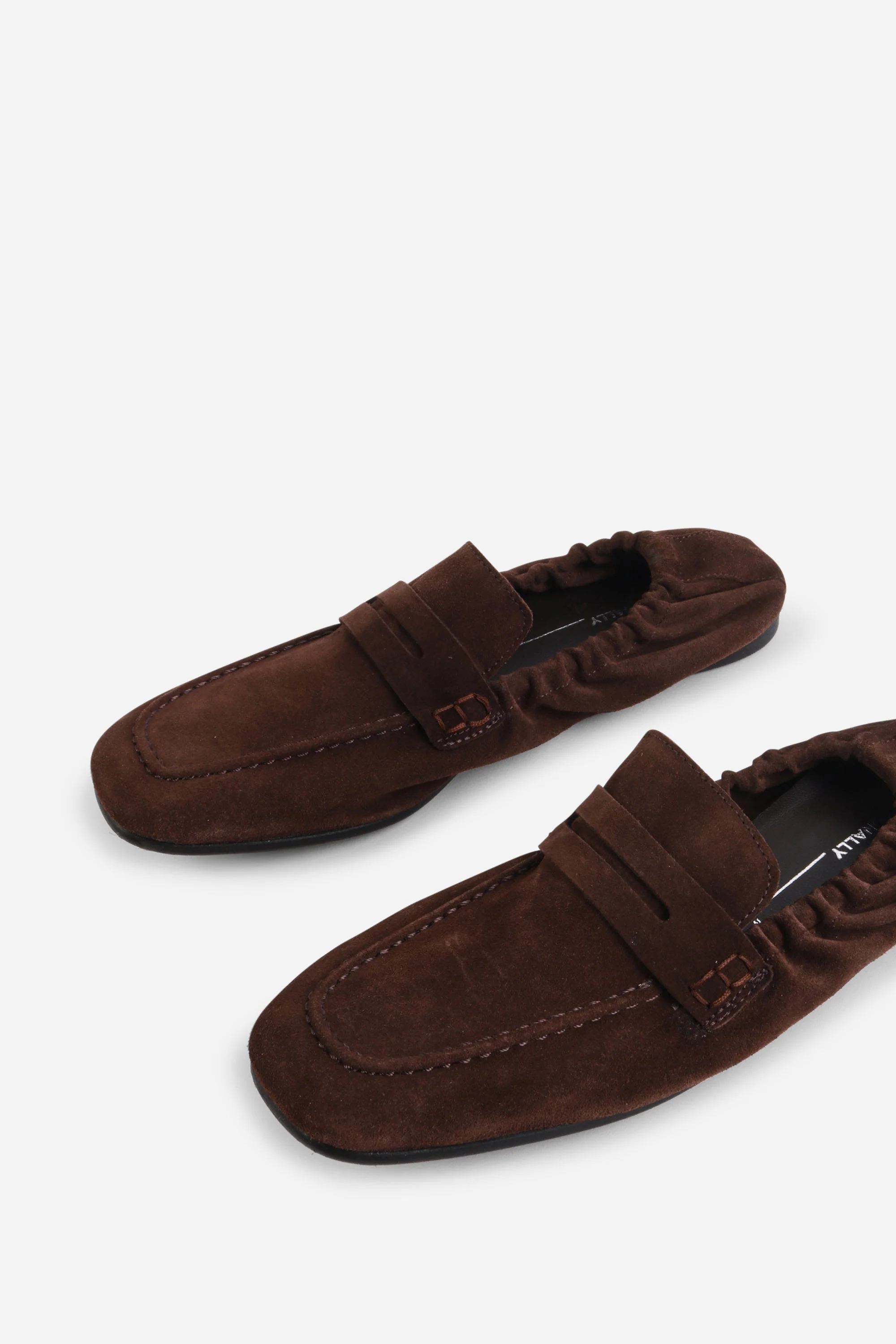 Sail Ruched Suede Loafer - Image 3