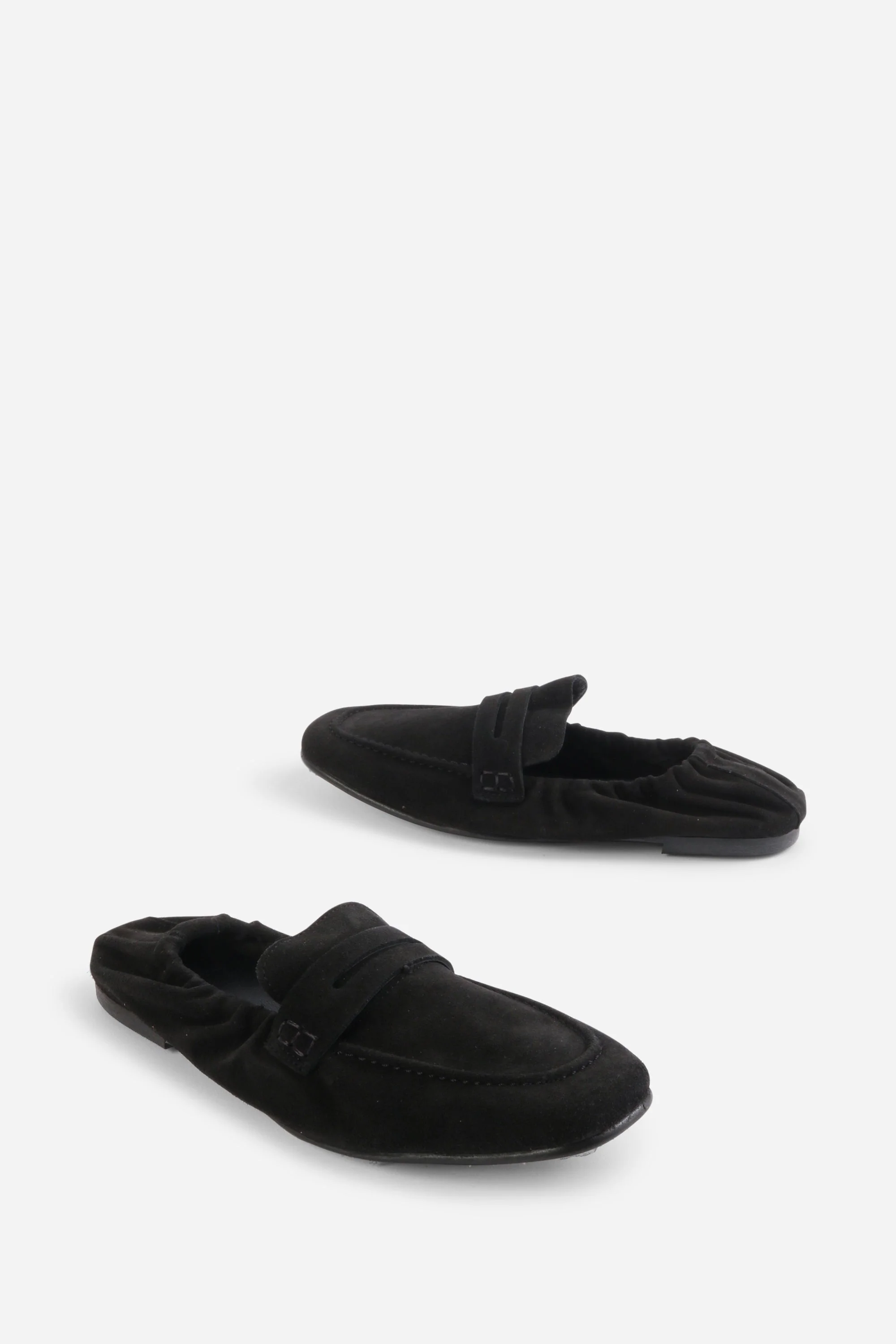 Sail Ruched Suede Loafer - Image 8